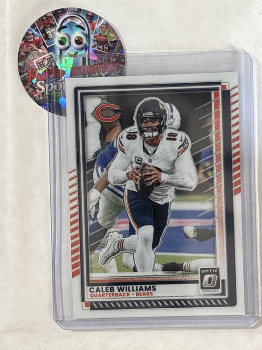 2025 Donruss Optic #8 Caleb Williams Chicago Bears