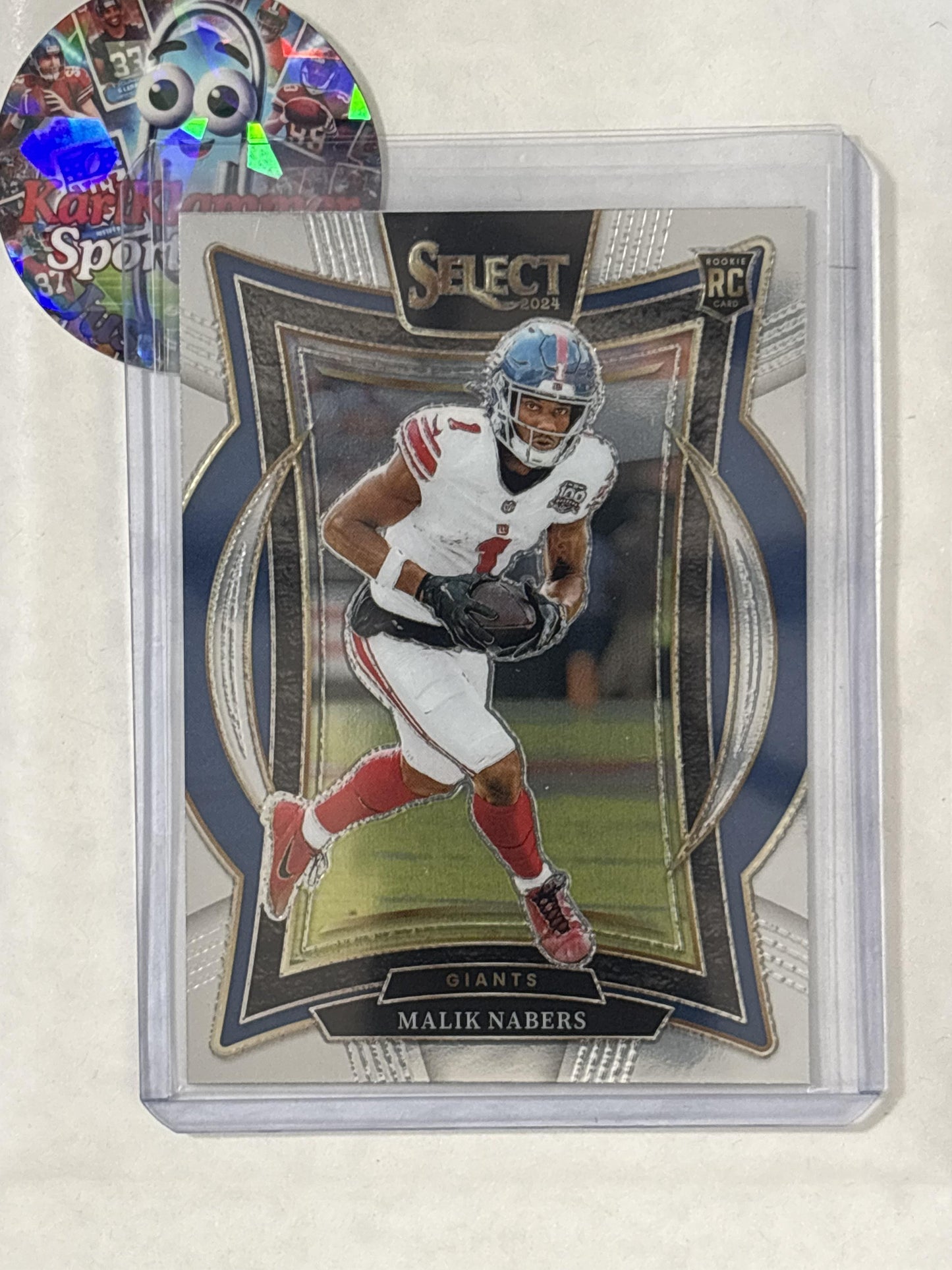 2024 Panini Select #29 Malik Nabers New York Giants RC