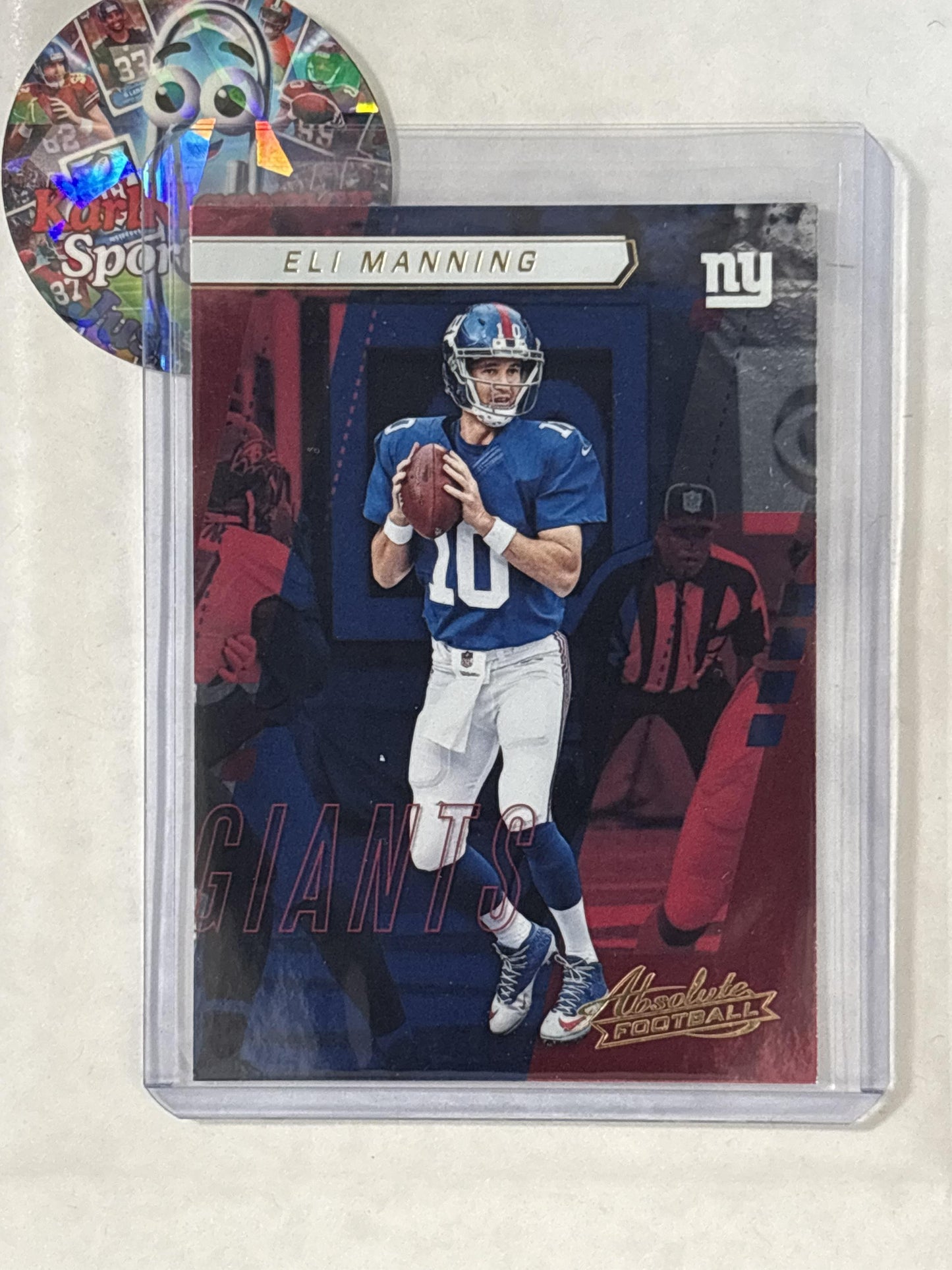 2017 Panini Absolute #35 Eli Manning New York Giants