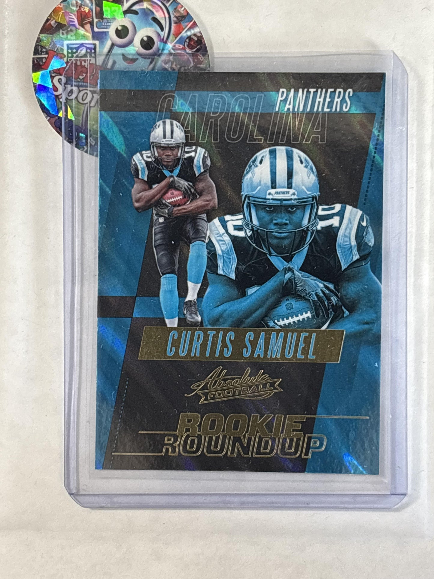 2017 Panini Absolute #10 Curtis Samuel Rookie Roundup Carolina Panthers