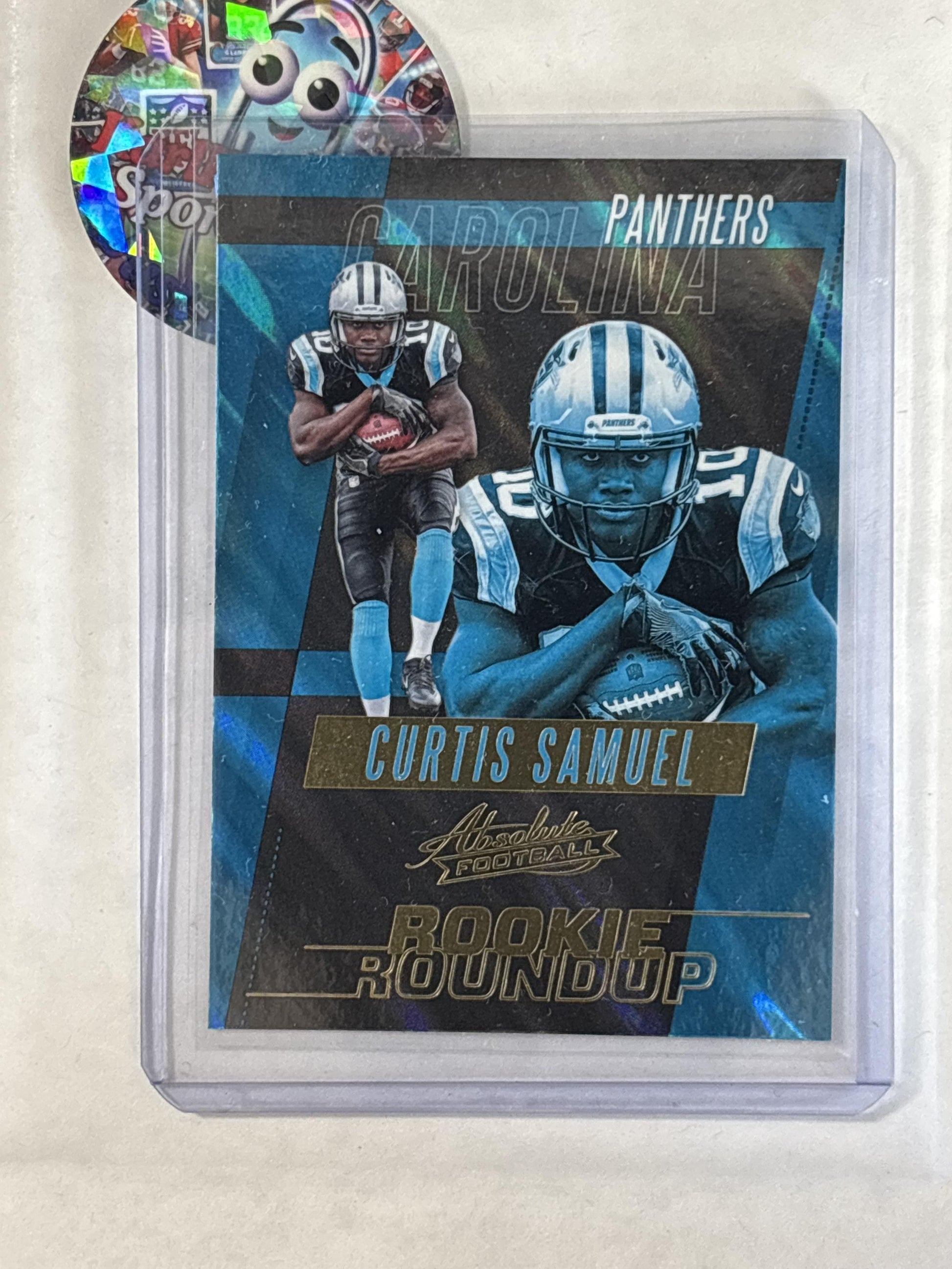 2017 Panini Absolute #10 Curtis Samuel Rookie Roundup Carolina Panthers