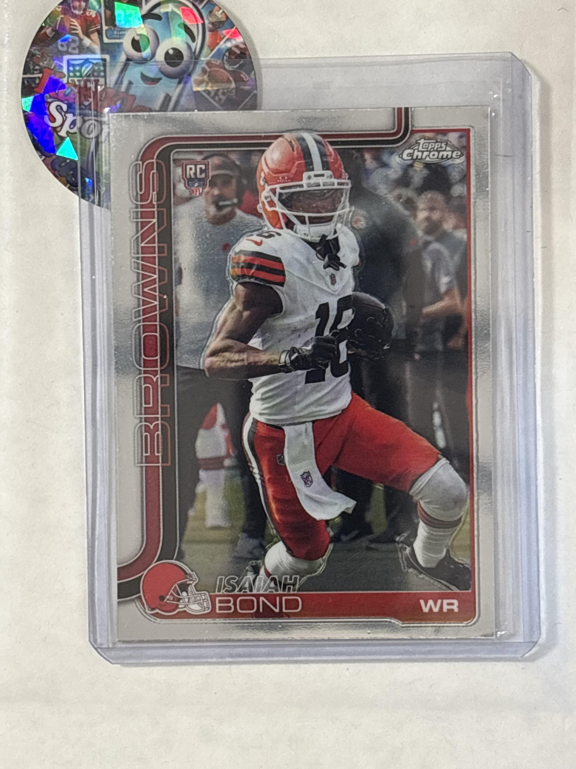 2025 Topps Chrome #341 Isaiah Bond Cleveland Browns RC