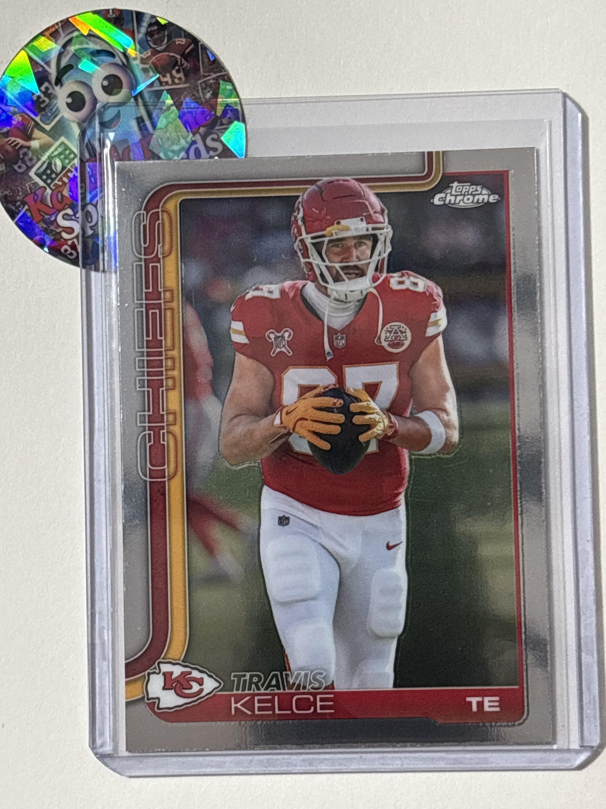 2025 Topps Chrome #150 Travis Kelce Kansas City Chiefs