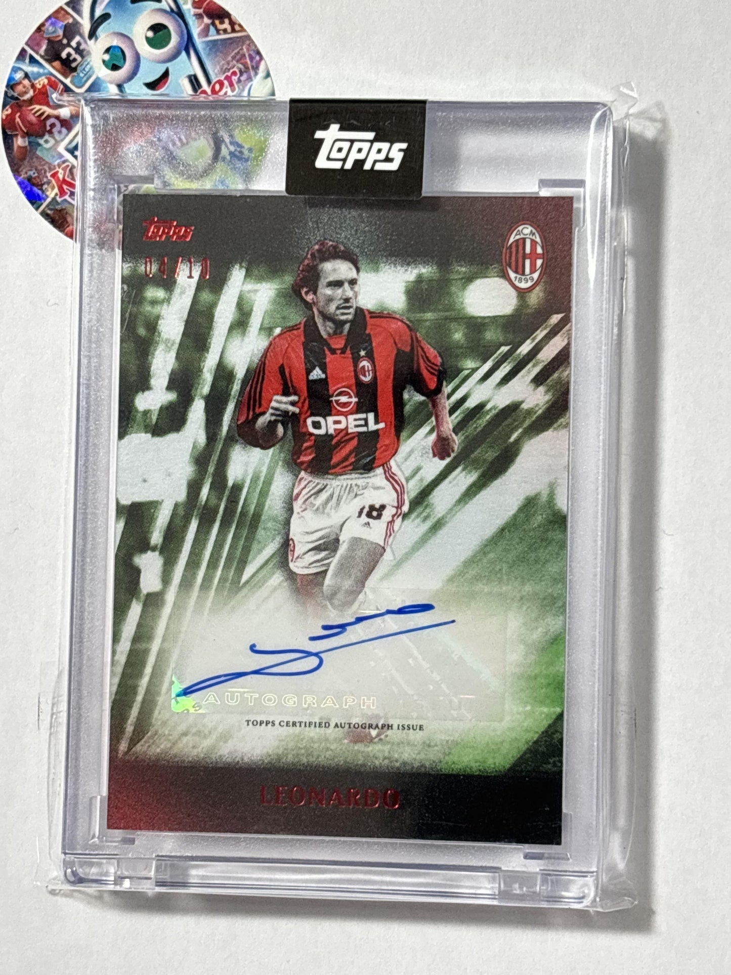 2025 Topps AC Milan 125 Anniversario #NNO Leonardo Green #/10 A.C. Milan SN