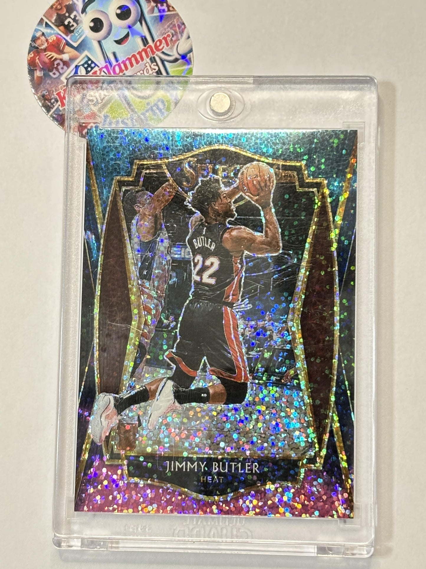 2020-21 Panini Select #115 Jimmy Butler Cosmic Miami Heat