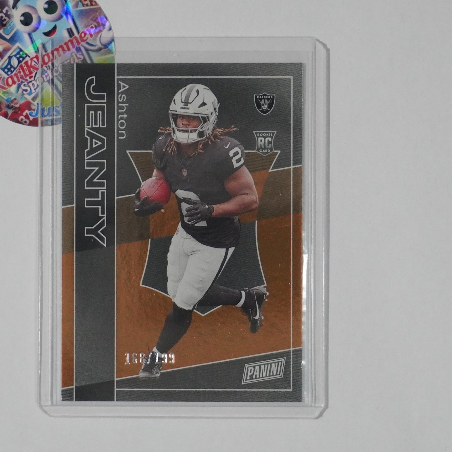2025 Panini National Convention Silver Packs #RC15 Ashton Jeanty Orange #/199