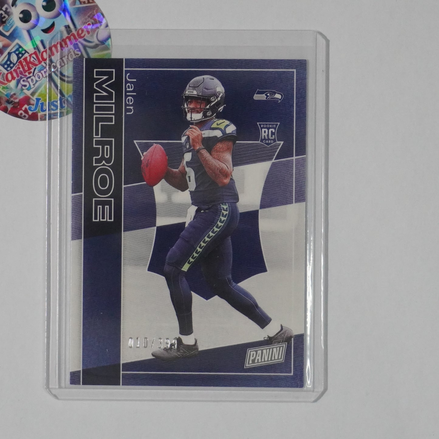 2025 Panini National Convention Silver #RC18 Jalen Milroe Rookie Cards #/399