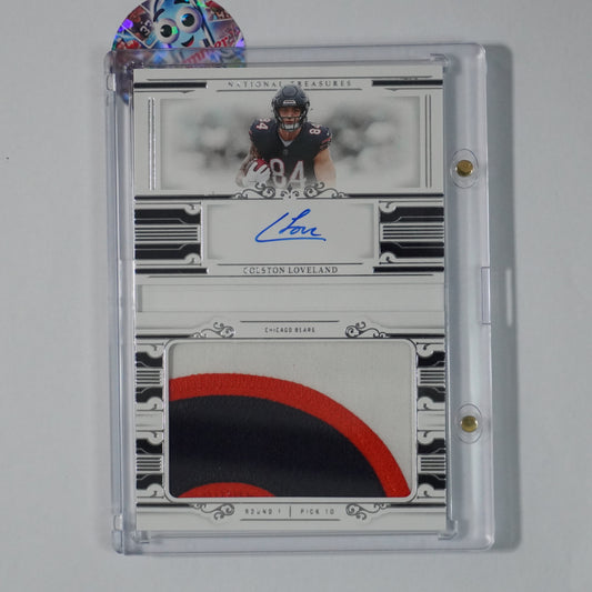 2025 Panini National Treasures #RJPS-CLD Colston Loveland Rookie Booklet #/99
