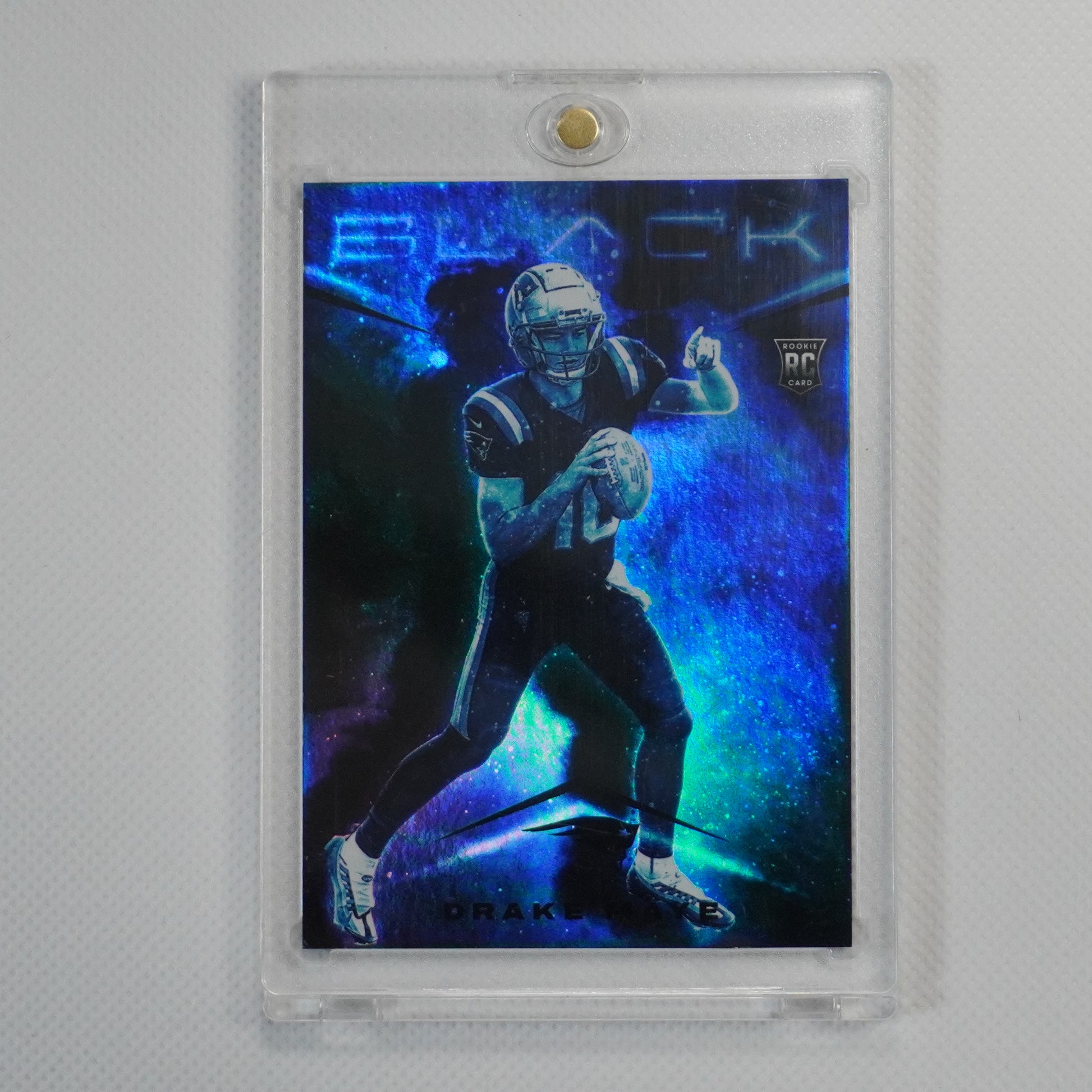 2024 Panini Black #SM-DME Drake Maye Smokescreen New England Patriots