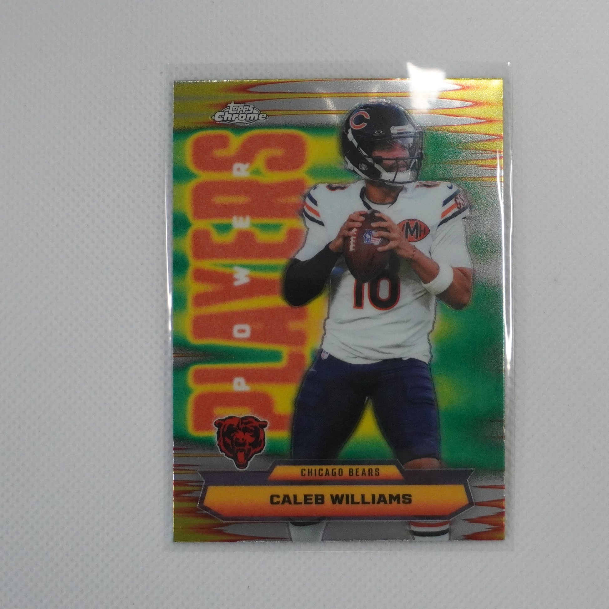 2025 Topps Chrome #PP-7 Caleb Williams Power Players Chicago Bears