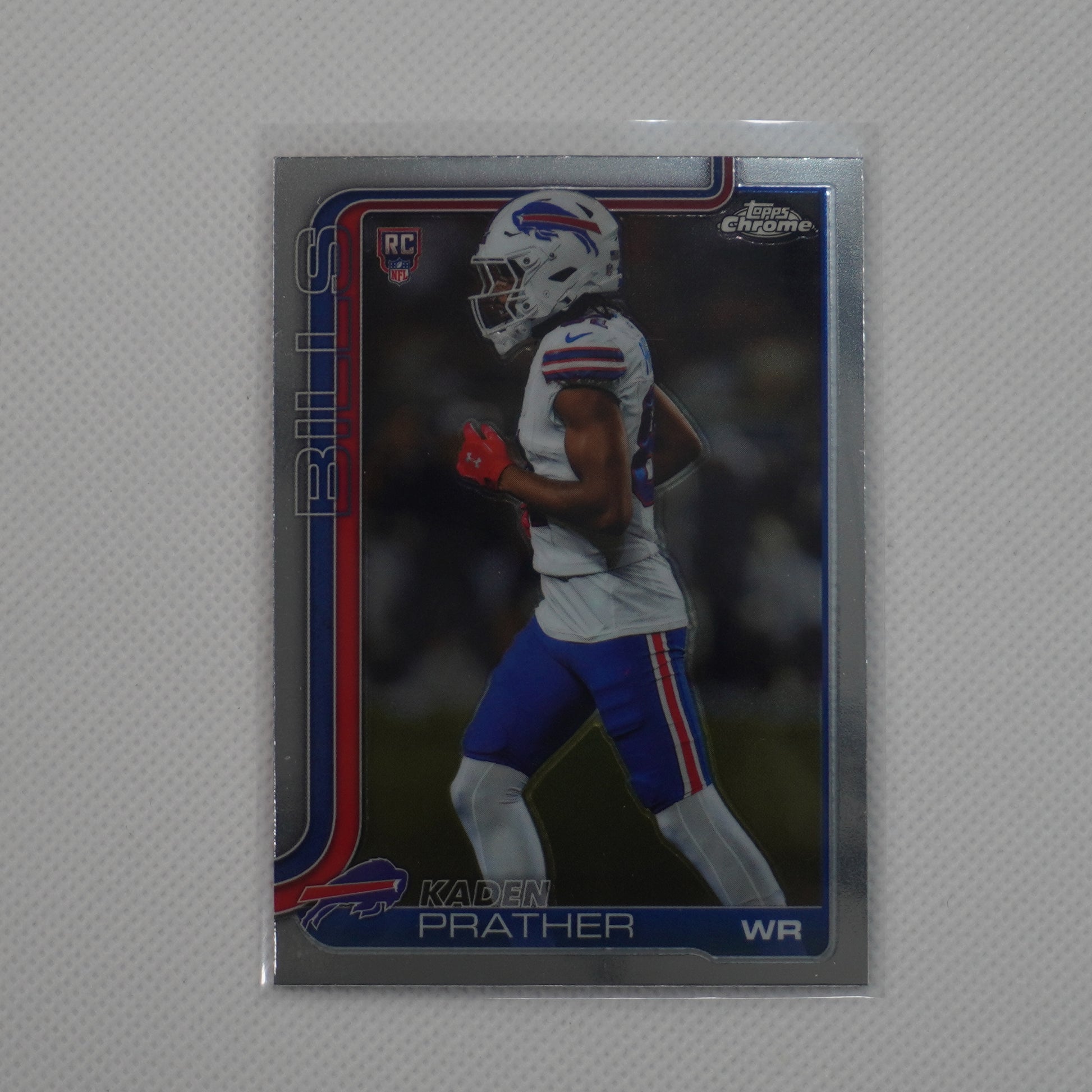 2025 Topps Chrome #394 Kaden Prather Buffalo Bills RC