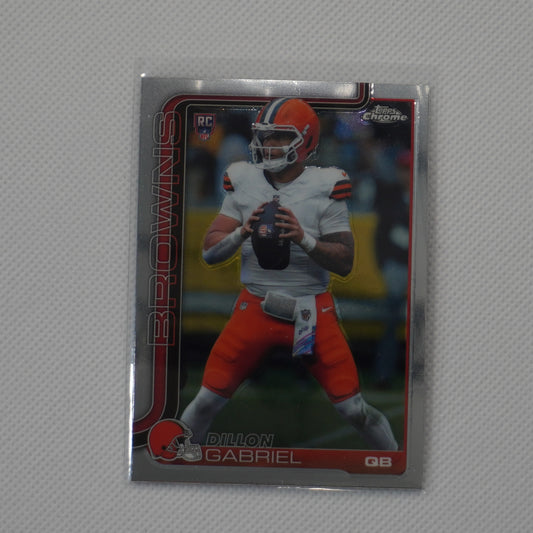2025 Topps Chrome #317 Dillon Gabriel Cleveland Browns RC