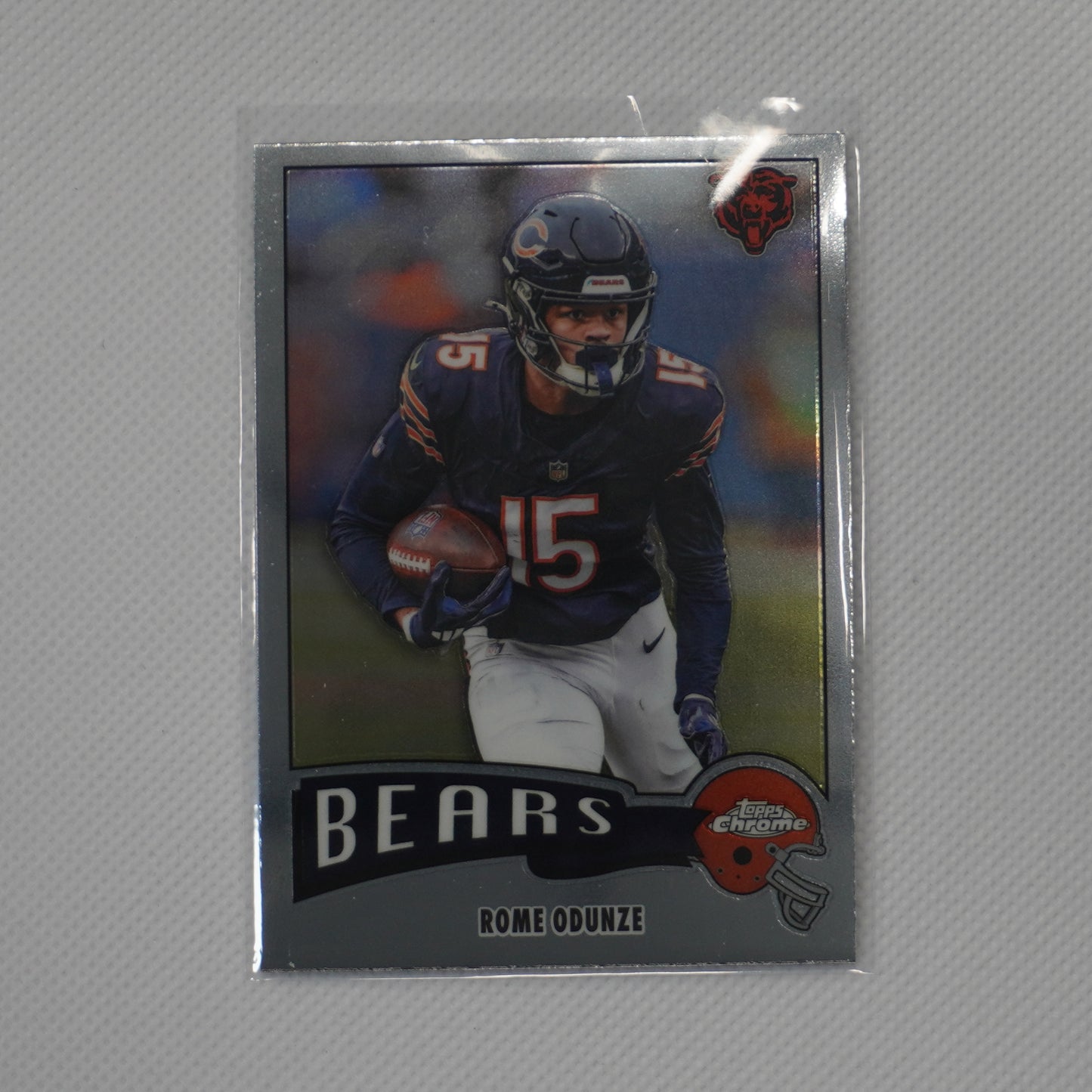2025 Topps Chrome #1975-6 Rome Odunze 1975 Topps Chicago Bears