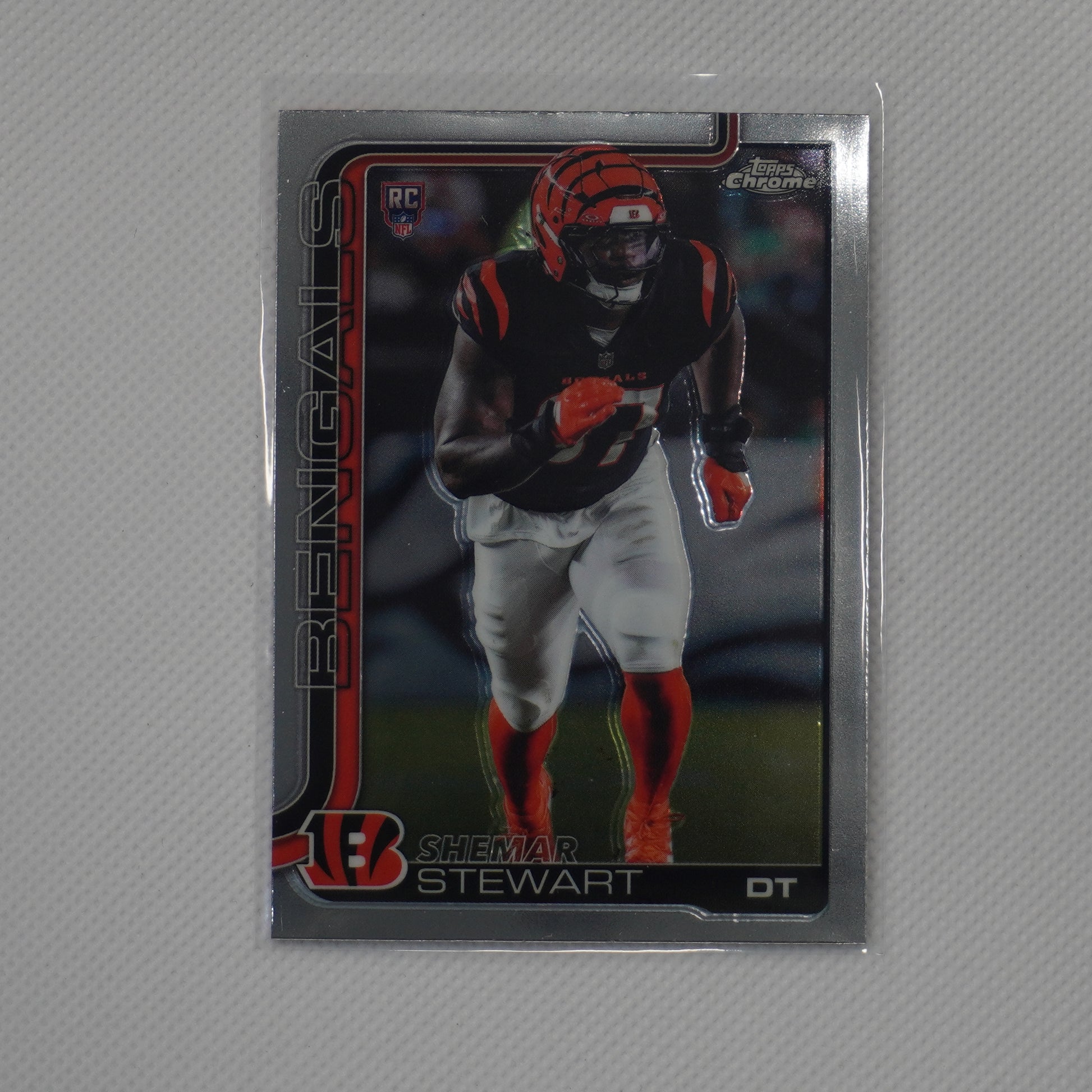 2025 Topps Chrome #363 Shemar Stewart Cincinnati Bengals RC