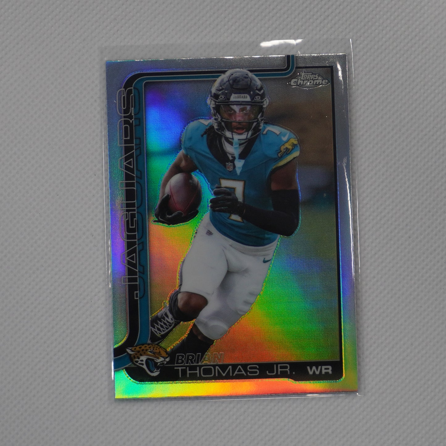 2025 Topps Chrome #135 Brian Thomas Jr. Refractor Jacksonville Jaguars