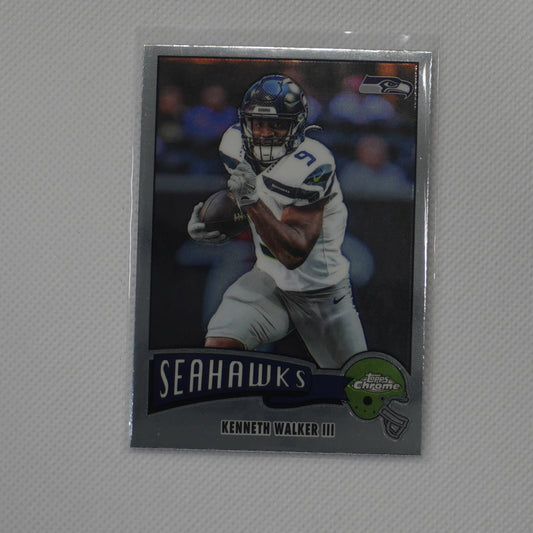 2025 Topps Chrome #1975-30 Kenneth Walker III 1975 Topps Seattle Seahawks