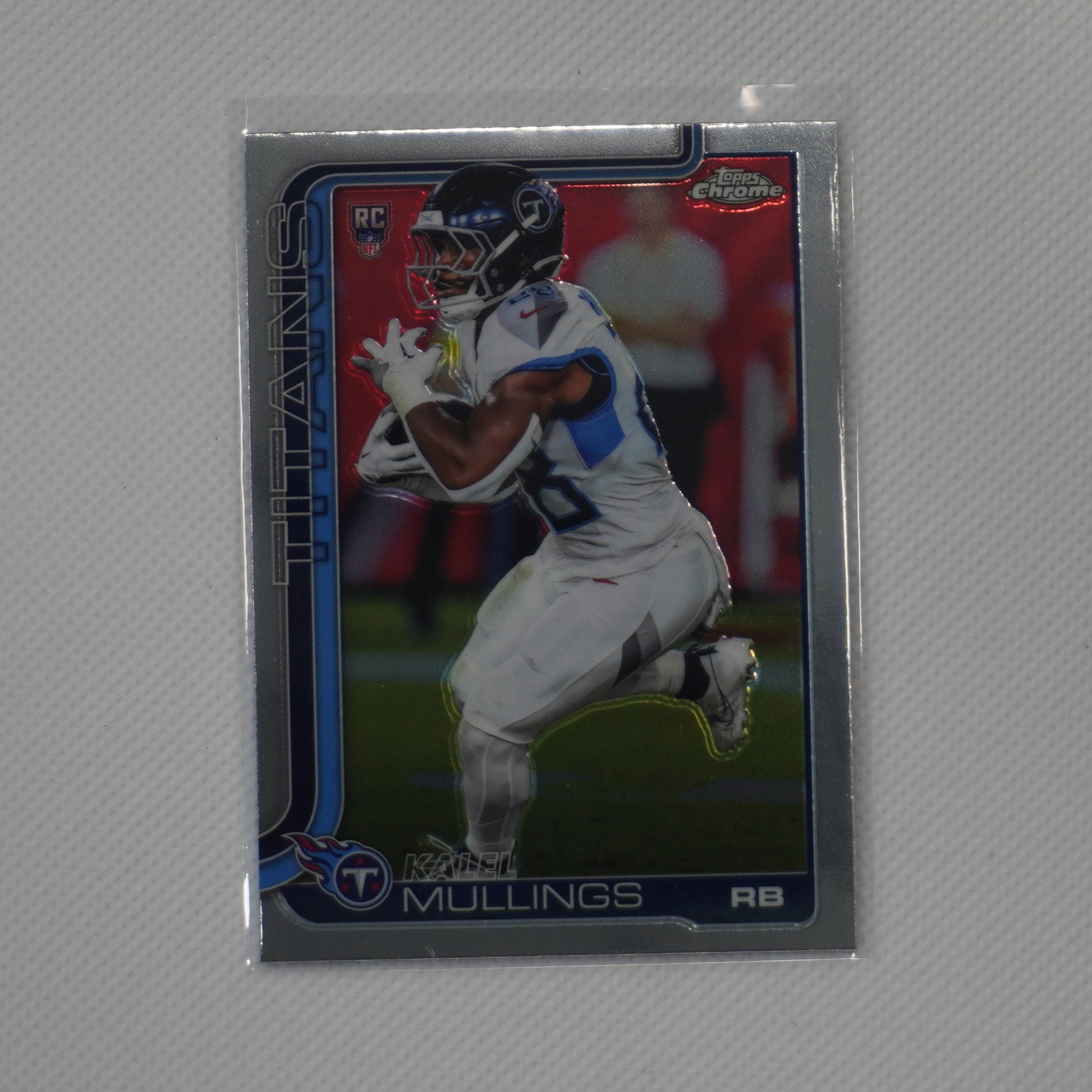2025 Topps Chrome #309 Kalel Mullings Tennessee Titans RC
