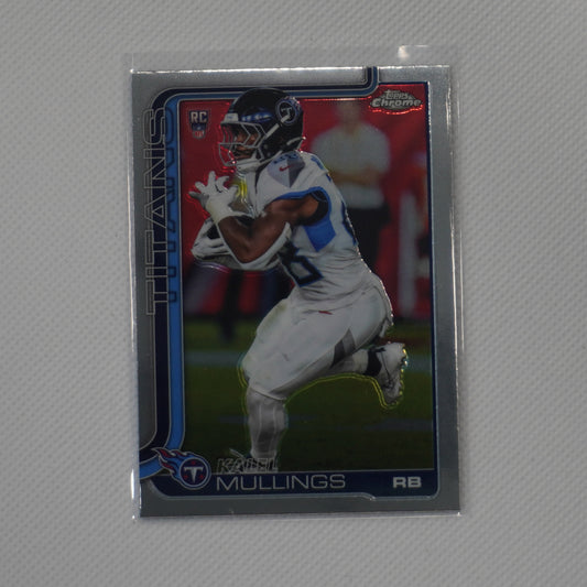 2025 Topps Chrome #309 Kalel Mullings Tennessee Titans RC