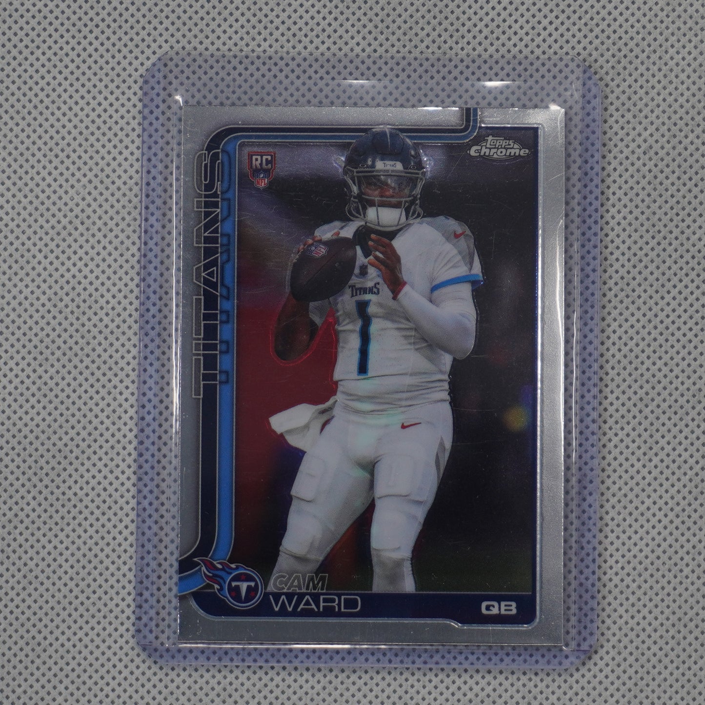 2025 Topps Chrome #314 Cam Ward Tennessee Titans RC