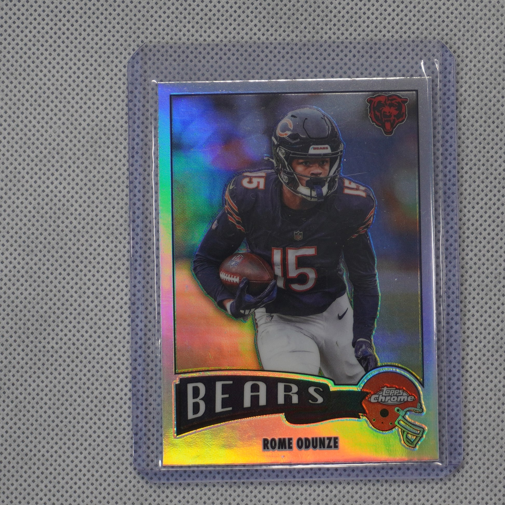 2025 Topps Chrome #1975-6 Rome Odunze 1975 Topps Refractor Chicago Bears