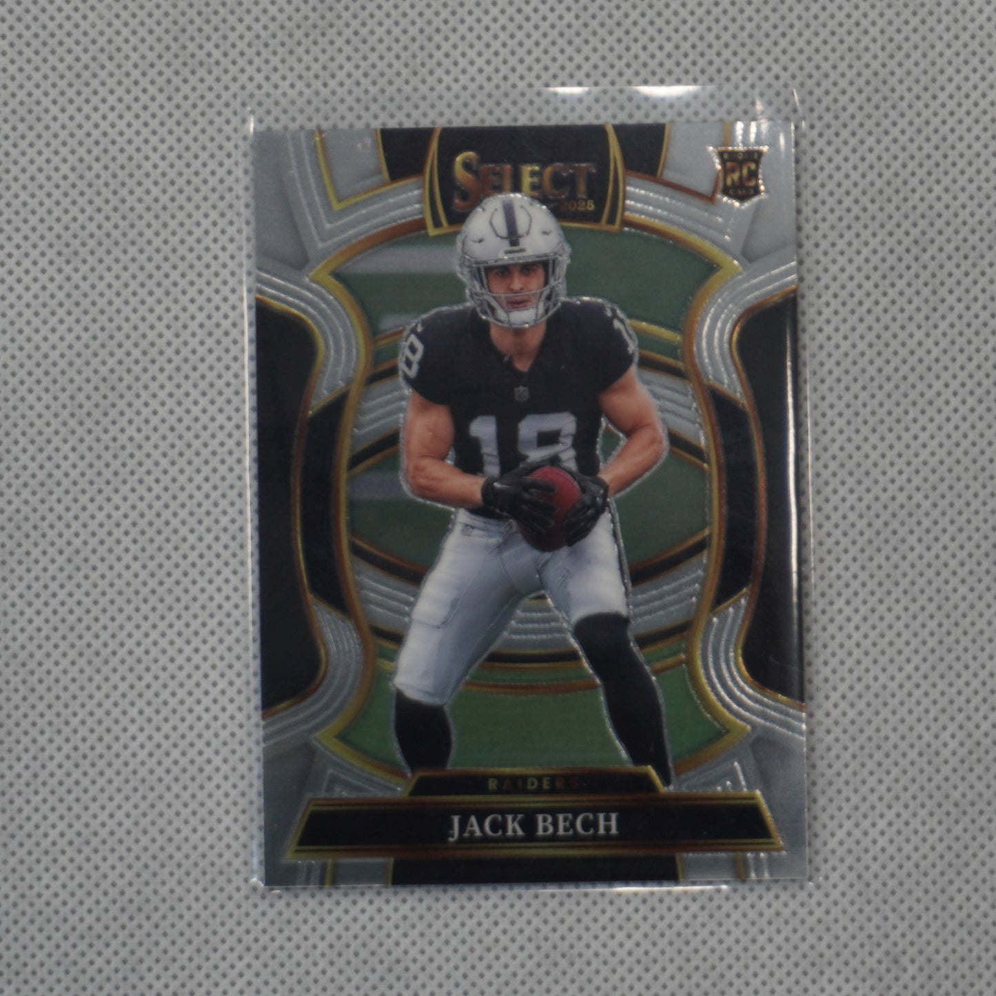 2025 Panini Select #6 Jack Bech Las Vegas Raiders RC