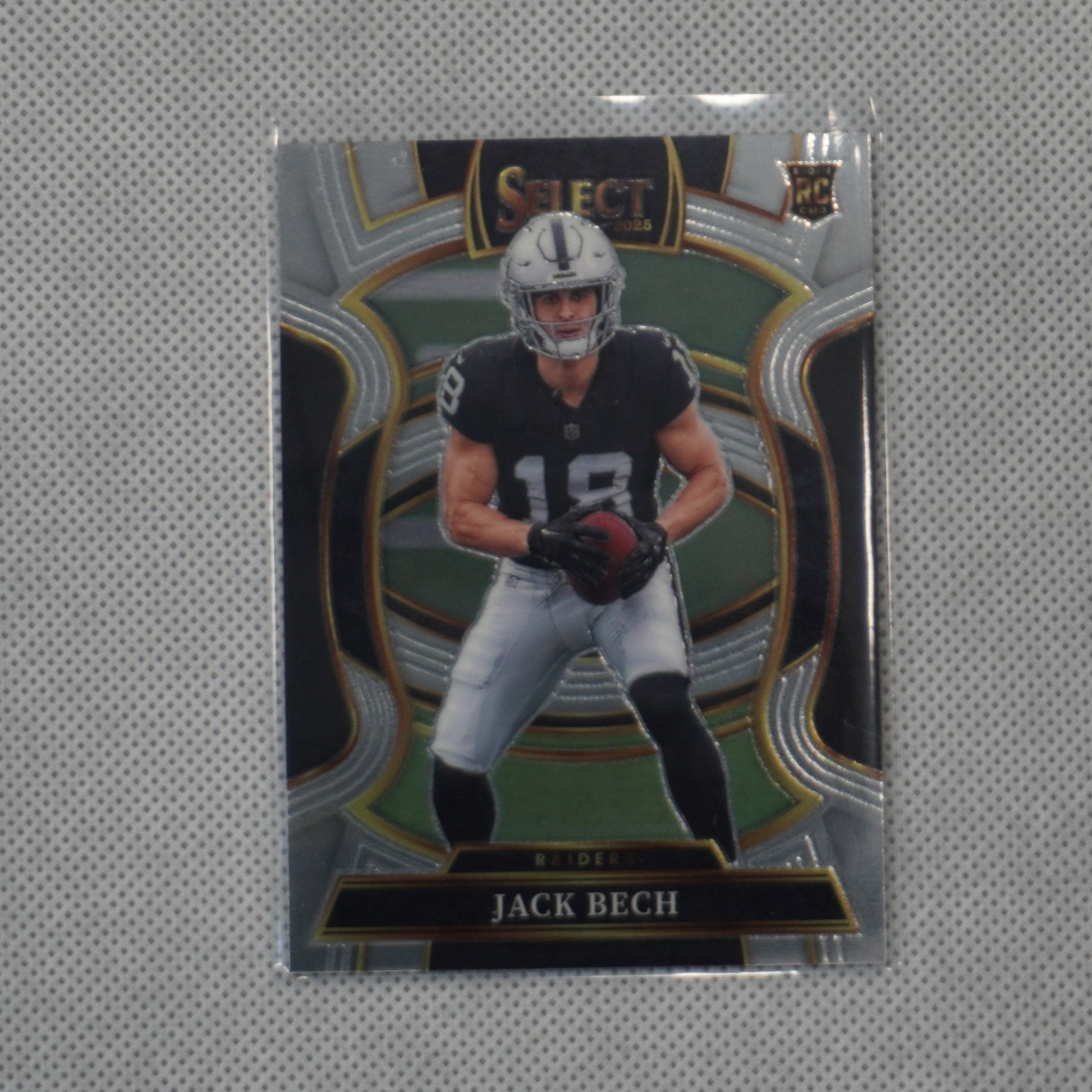 2025 Panini Select #6 Jack Bech Las Vegas Raiders RC
