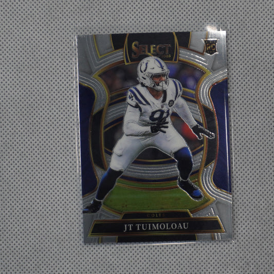 2025 Panini Select #31 JT Tuimoloau Indianapolis Colts RC