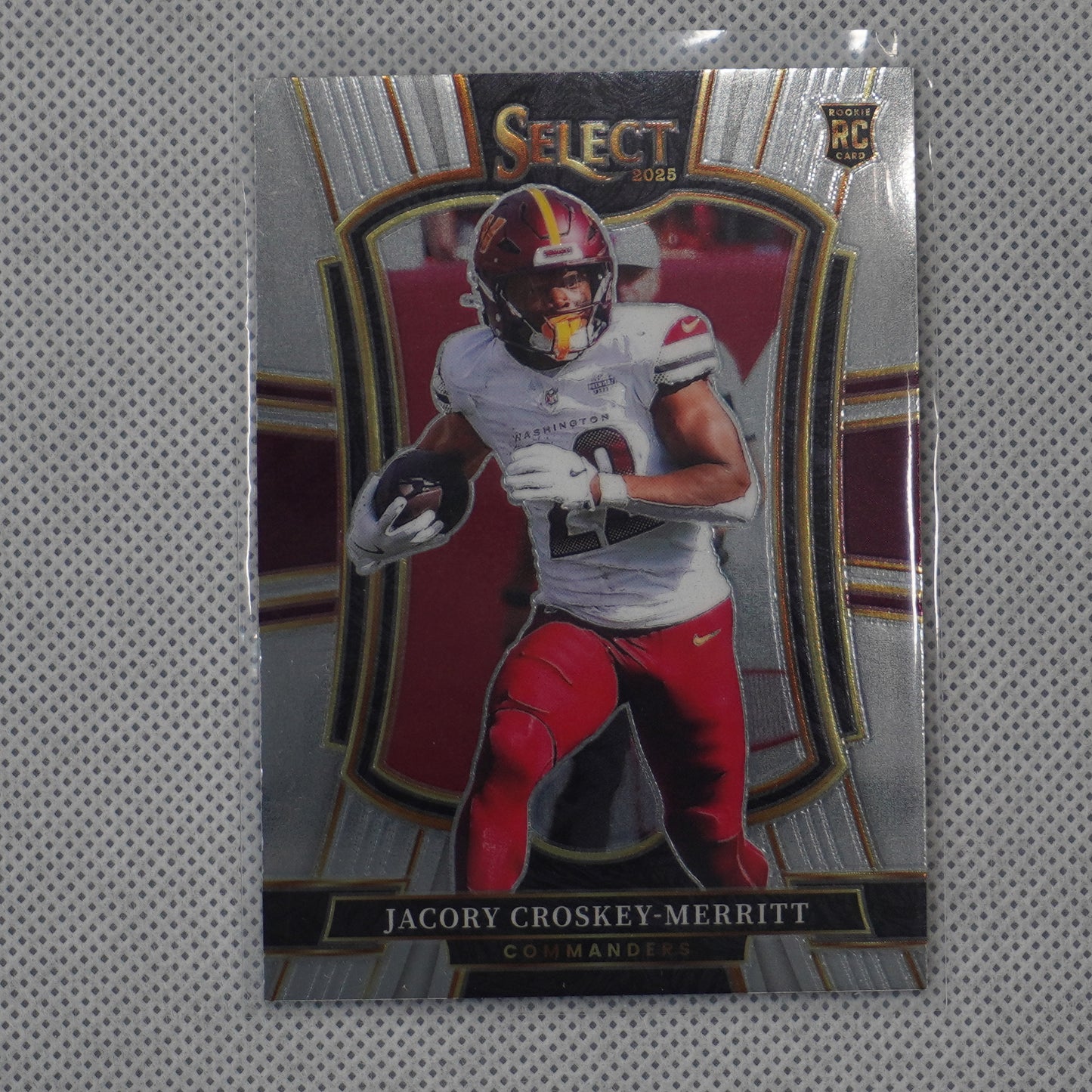 2025 Panini Select #188 Jacory Croskey-Merritt Washington Commanders