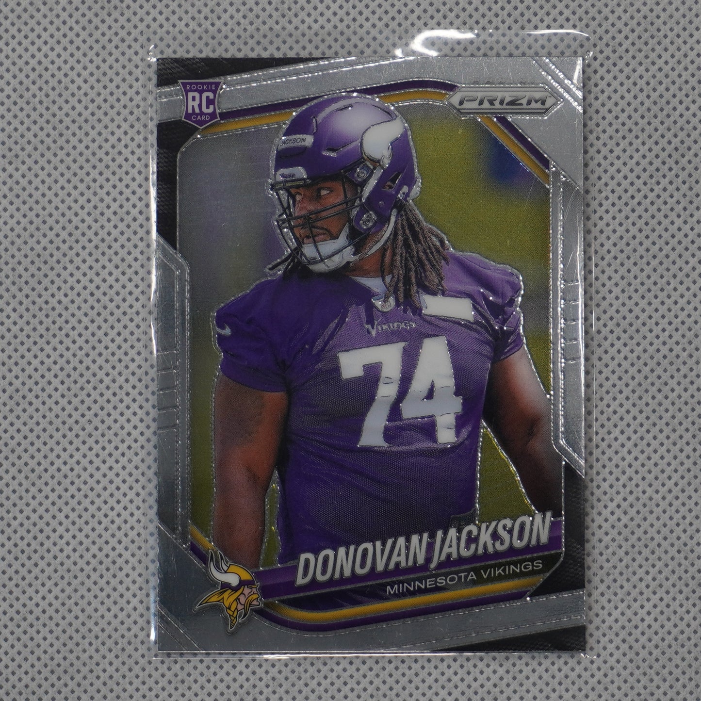 2025 Panini Prizm #358 Donovan Jackson Minnesota Vikings RC