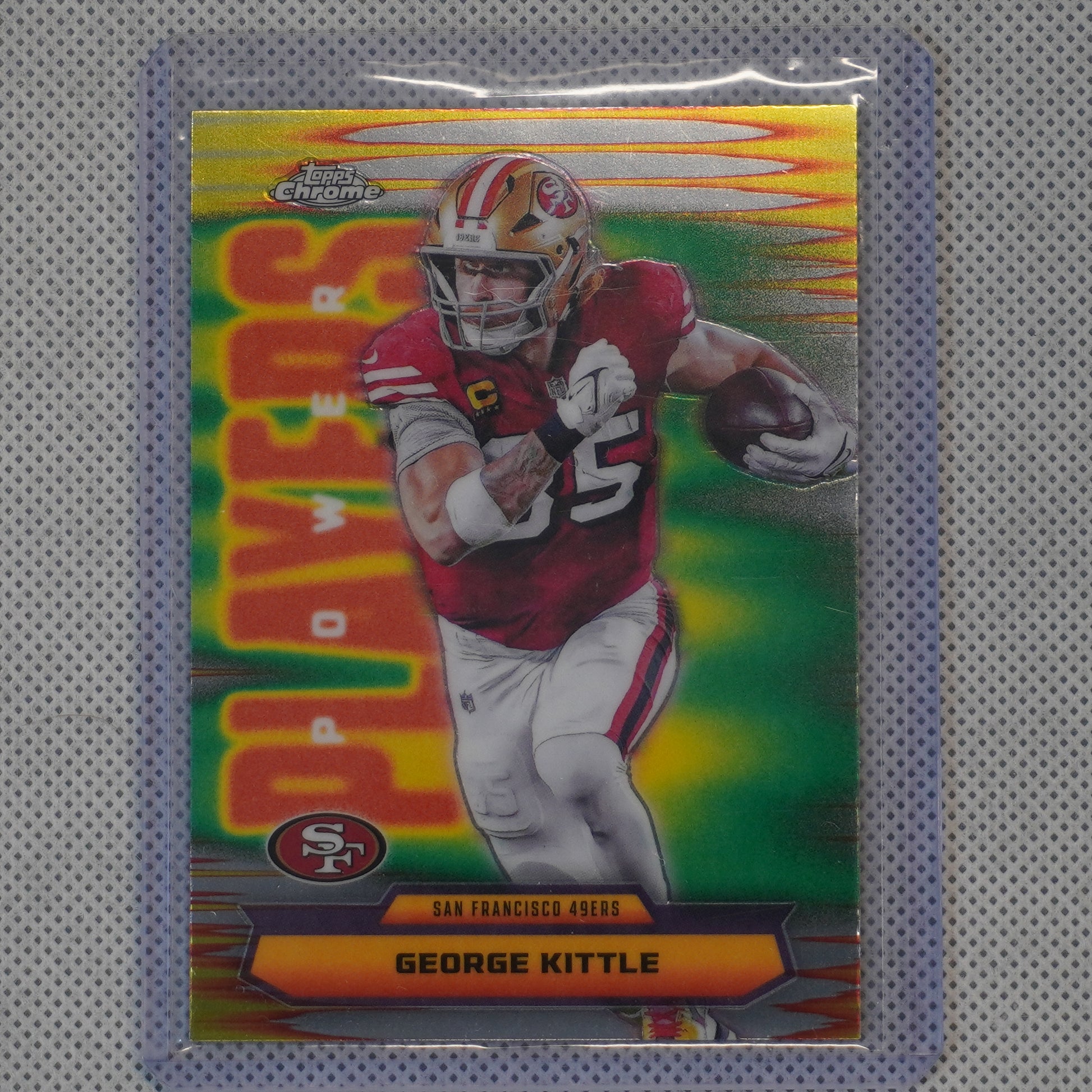 2025 Topps Chrome #PP-33 George Kittle Power Players San Francisco 49ers