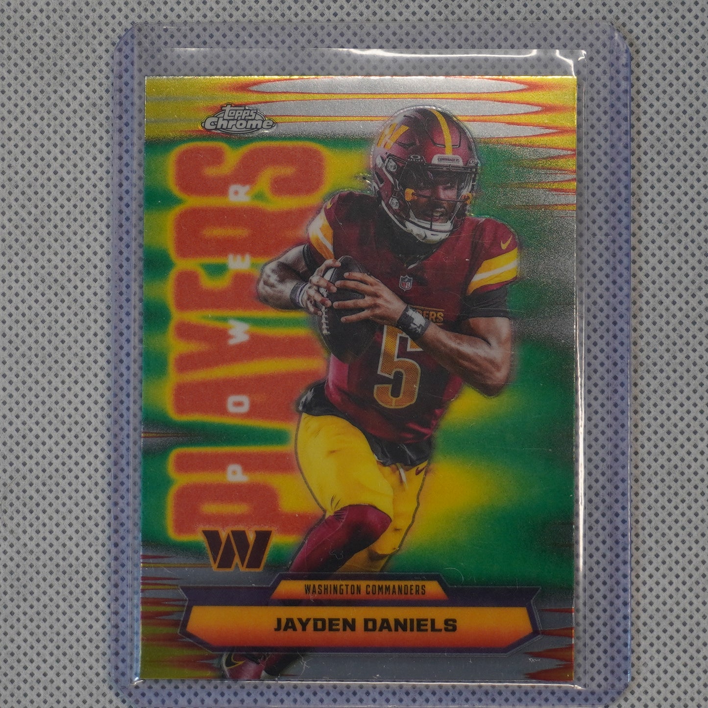 2025 Topps Chrome #PP-3 Jayden Daniels Power Players Washington Commanders