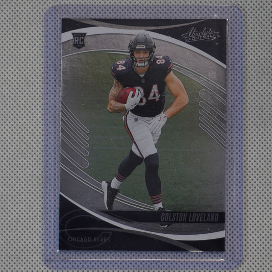 2025 Panini Absolute #114 Colston Loveland Retail Chicago Bears RC