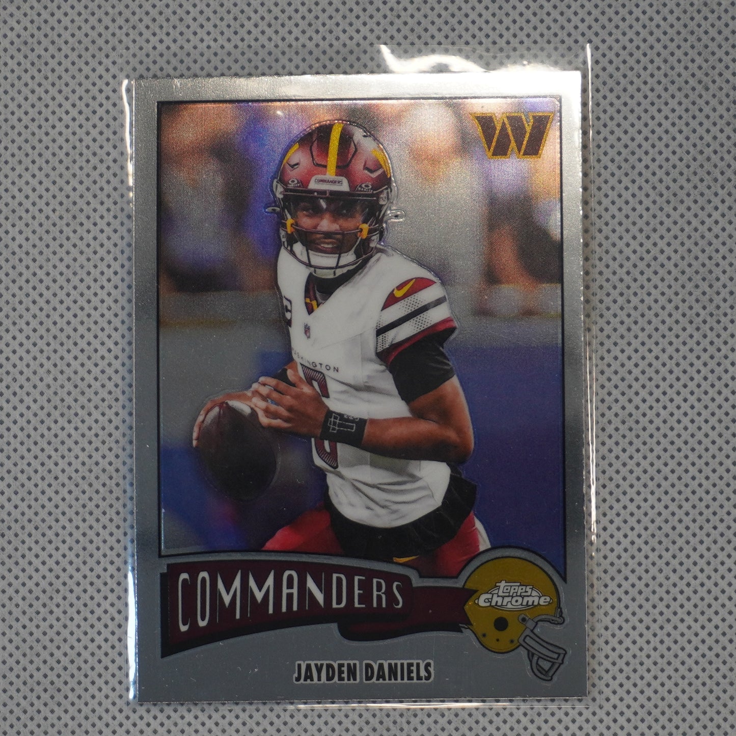2025 Topps Chrome #1975-34 Jayden Daniels 1975 Topps Washington Commanders