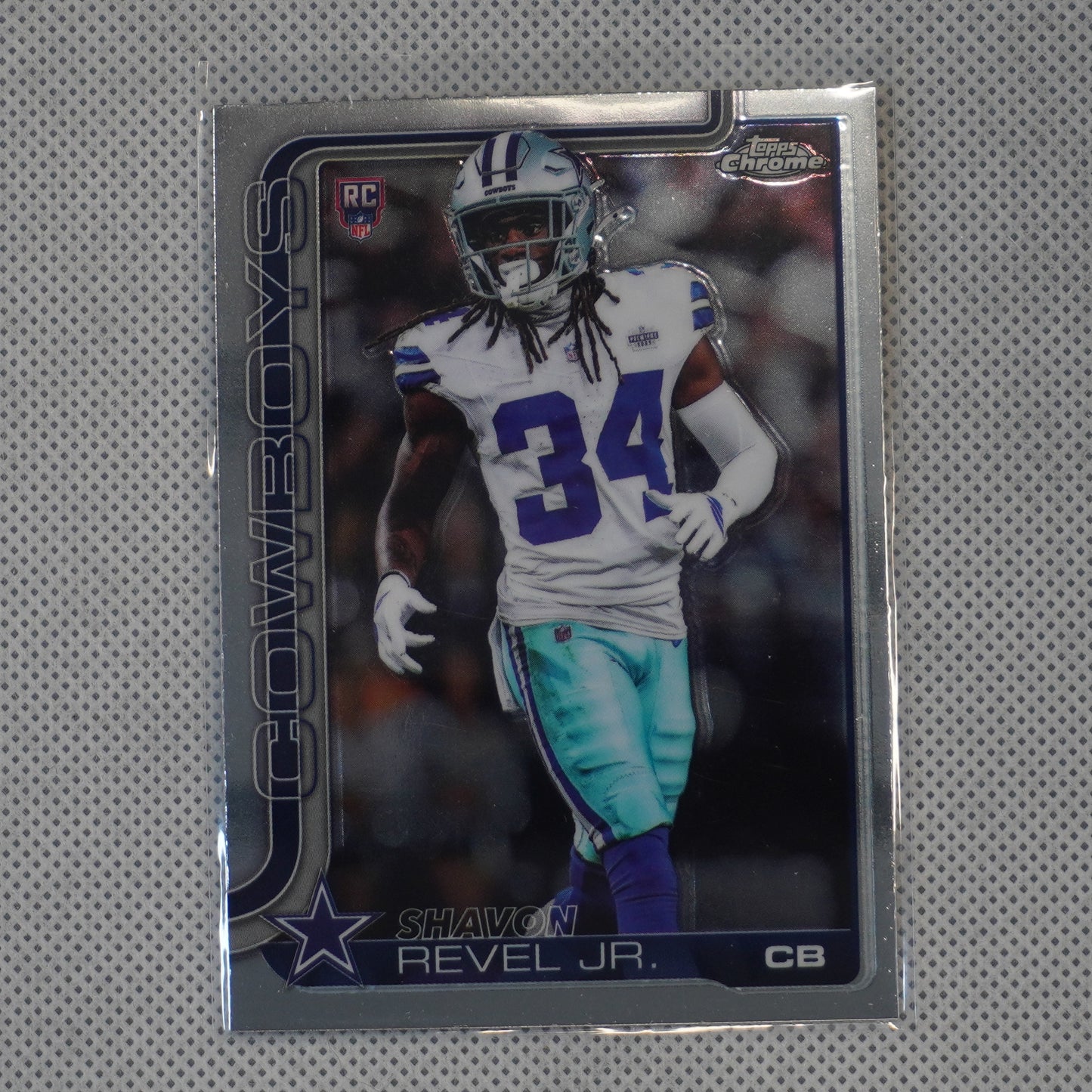 2025 Topps Chrome #301 Shavon Revel Jr. Dallas Cowboys RC