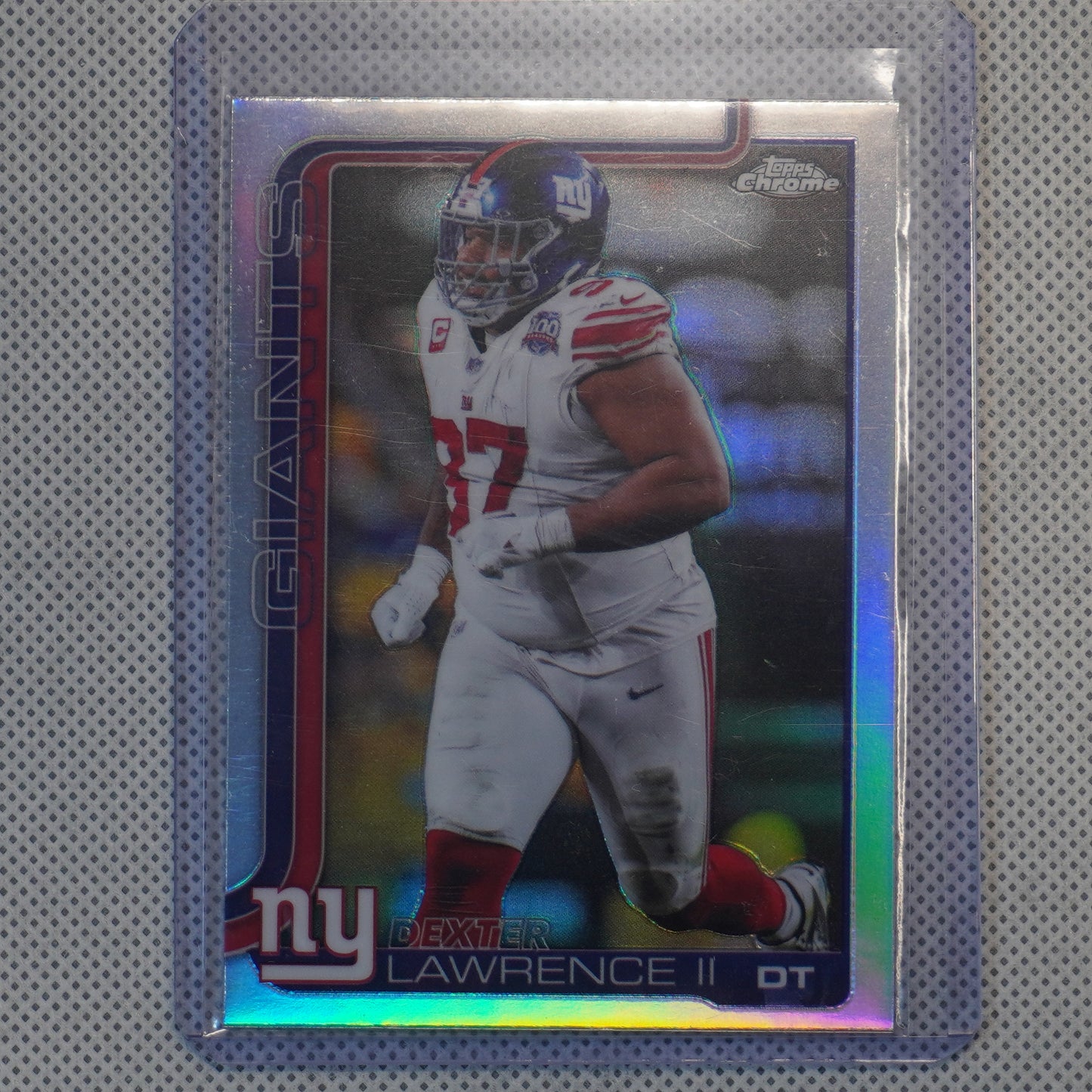 2025 Topps Chrome #230 Dexter Lawrence II Refractor New York Giants