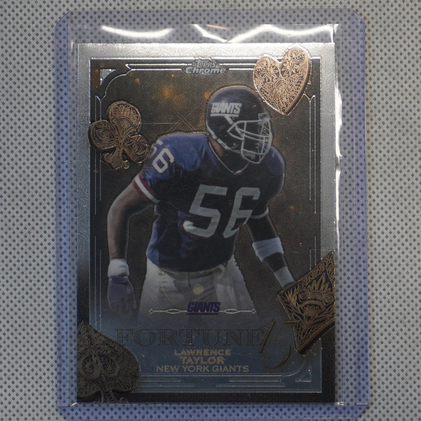 2025 Topps Chrome #F15-32 Lawrence Taylor Fortune 15 New York Giants