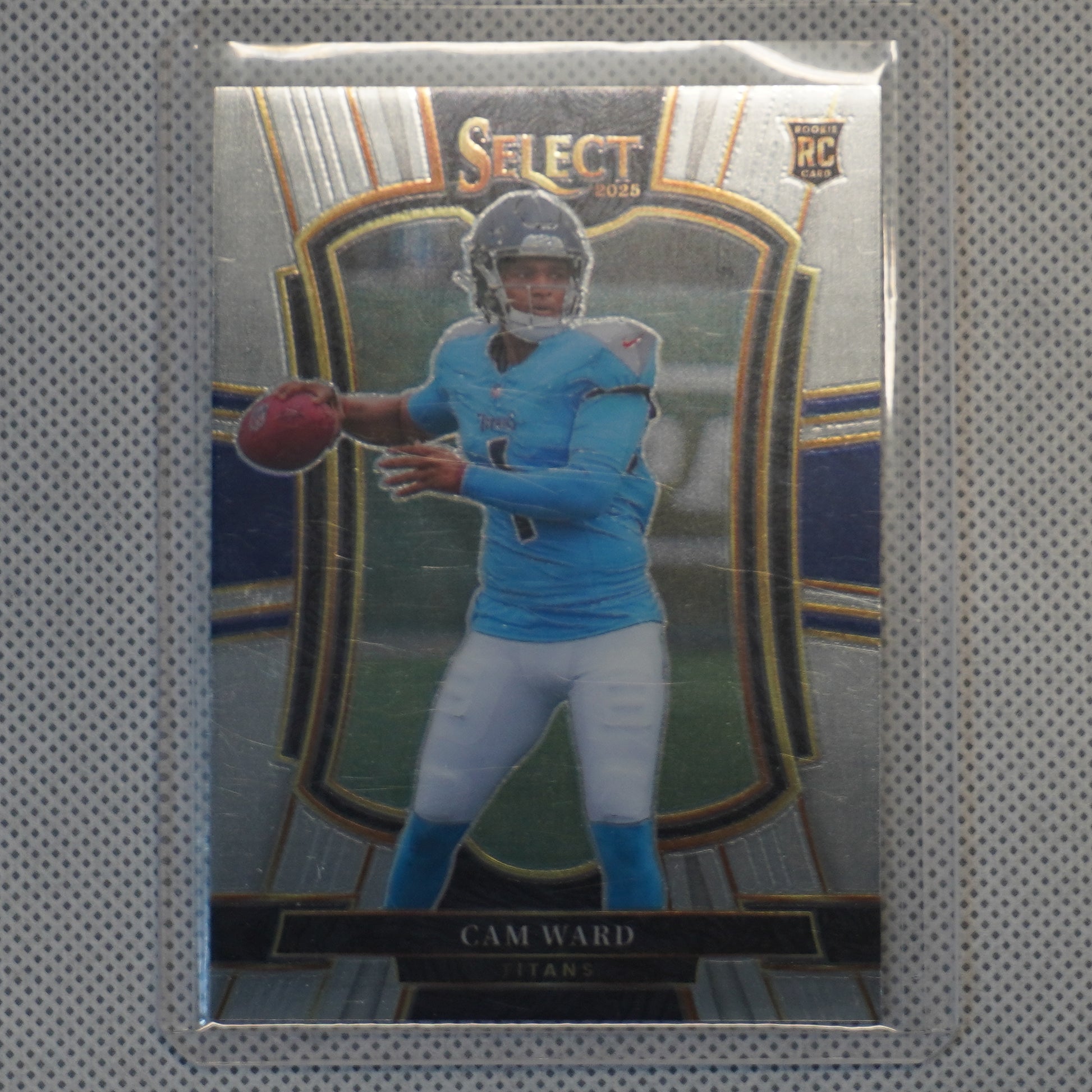 2025 Panini Select #126 Cam Ward Tennessee Titans RC