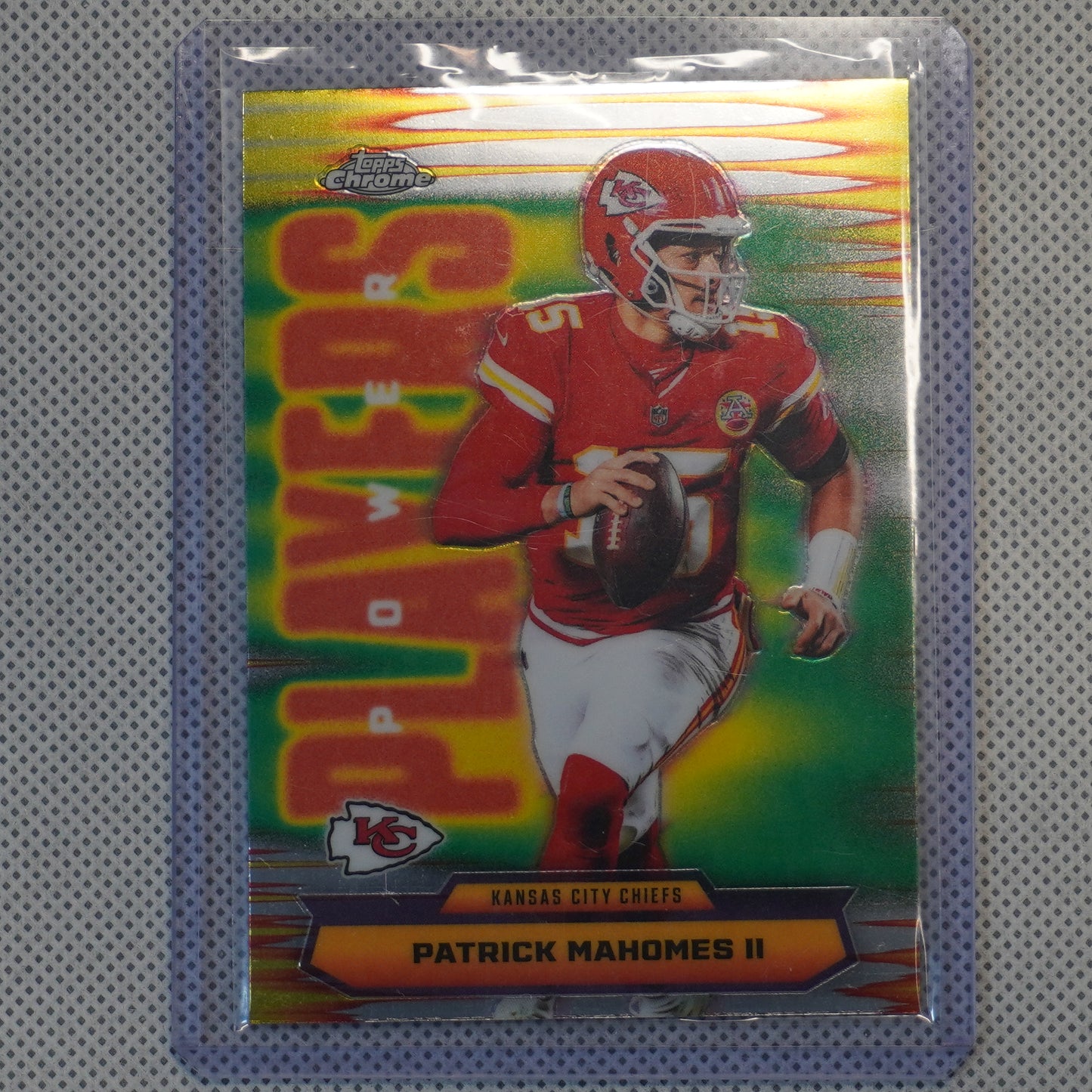 2025 Topps Chrome #PP-6 Patrick Mahomes II Power Players Kansas City Chiefs
