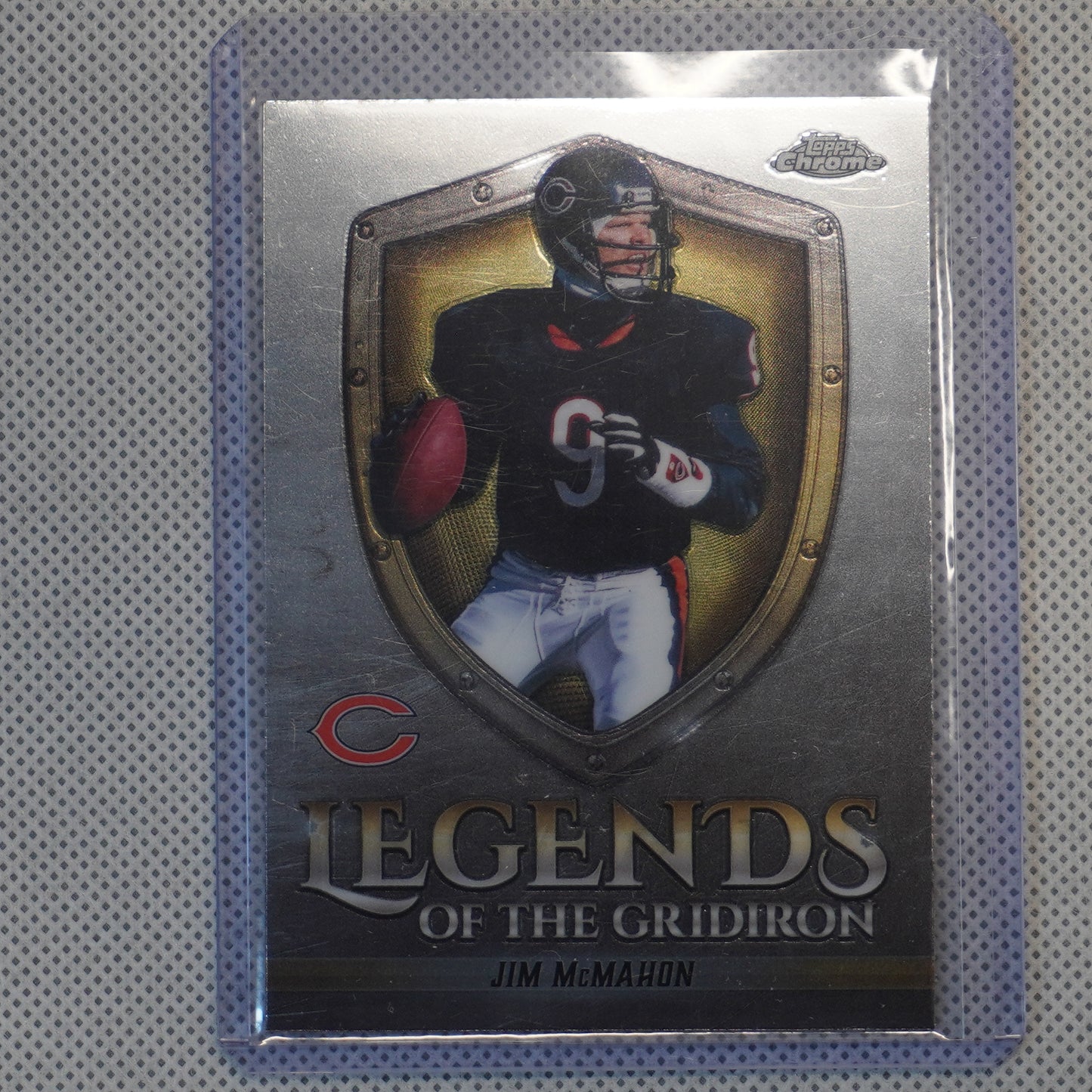 2025 Topps Chrome #LOG-5 Jim McMahon Legends of the Gridiron Chicago Bears