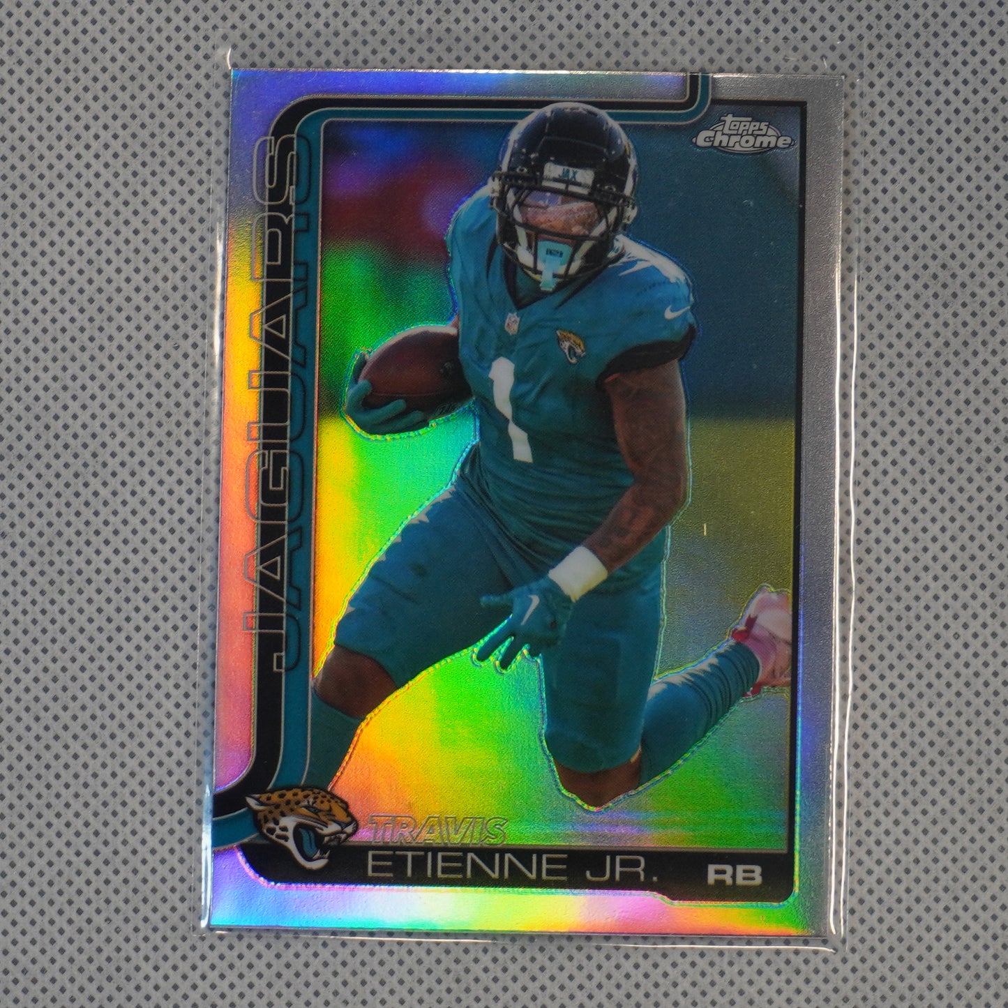 2025 Topps Chrome #139 Travis Etienne Jr. Refractor Jacksonville Jaguars