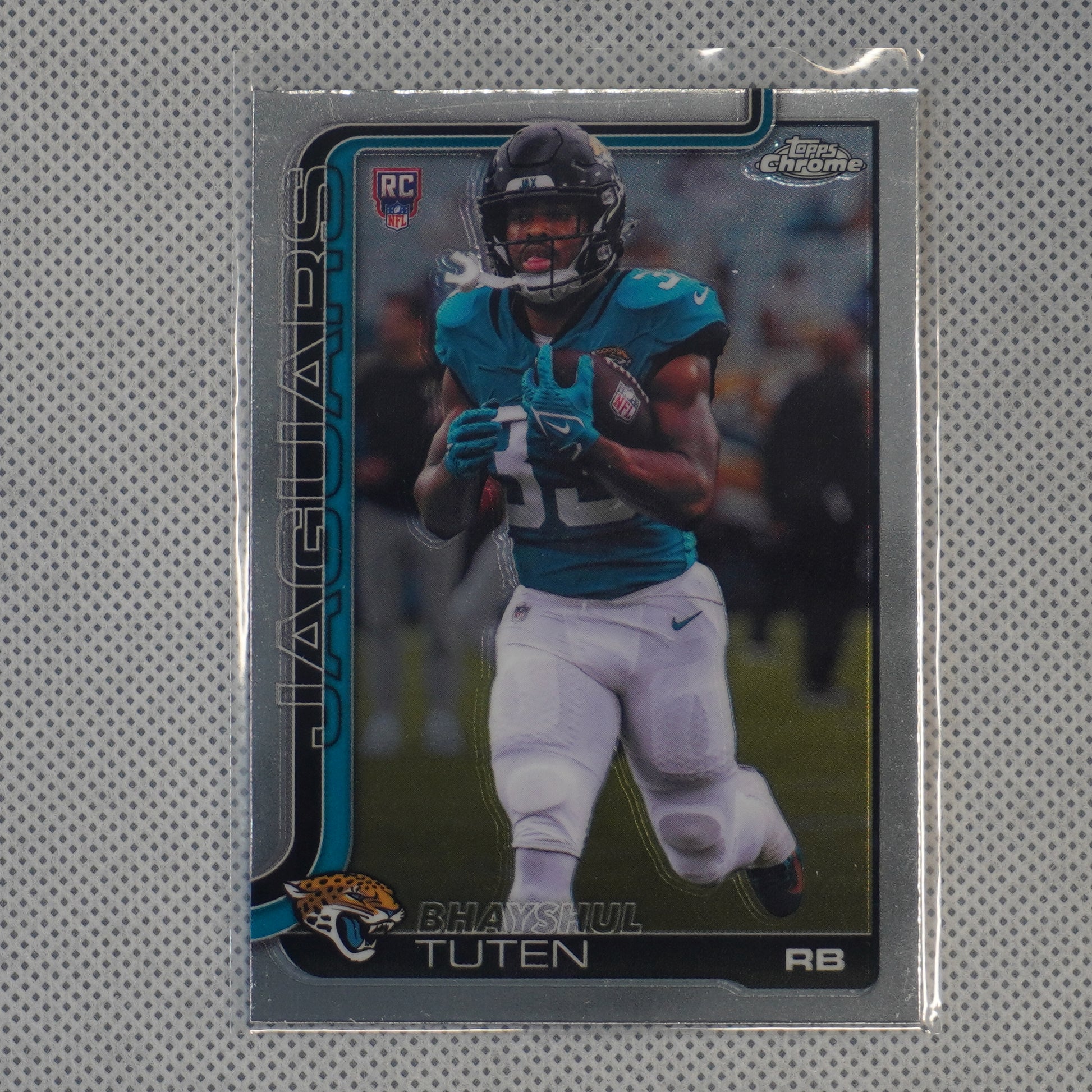 2025 Topps Chrome #389 Bhayshul Tuten Jacksonville Jaguars RC
