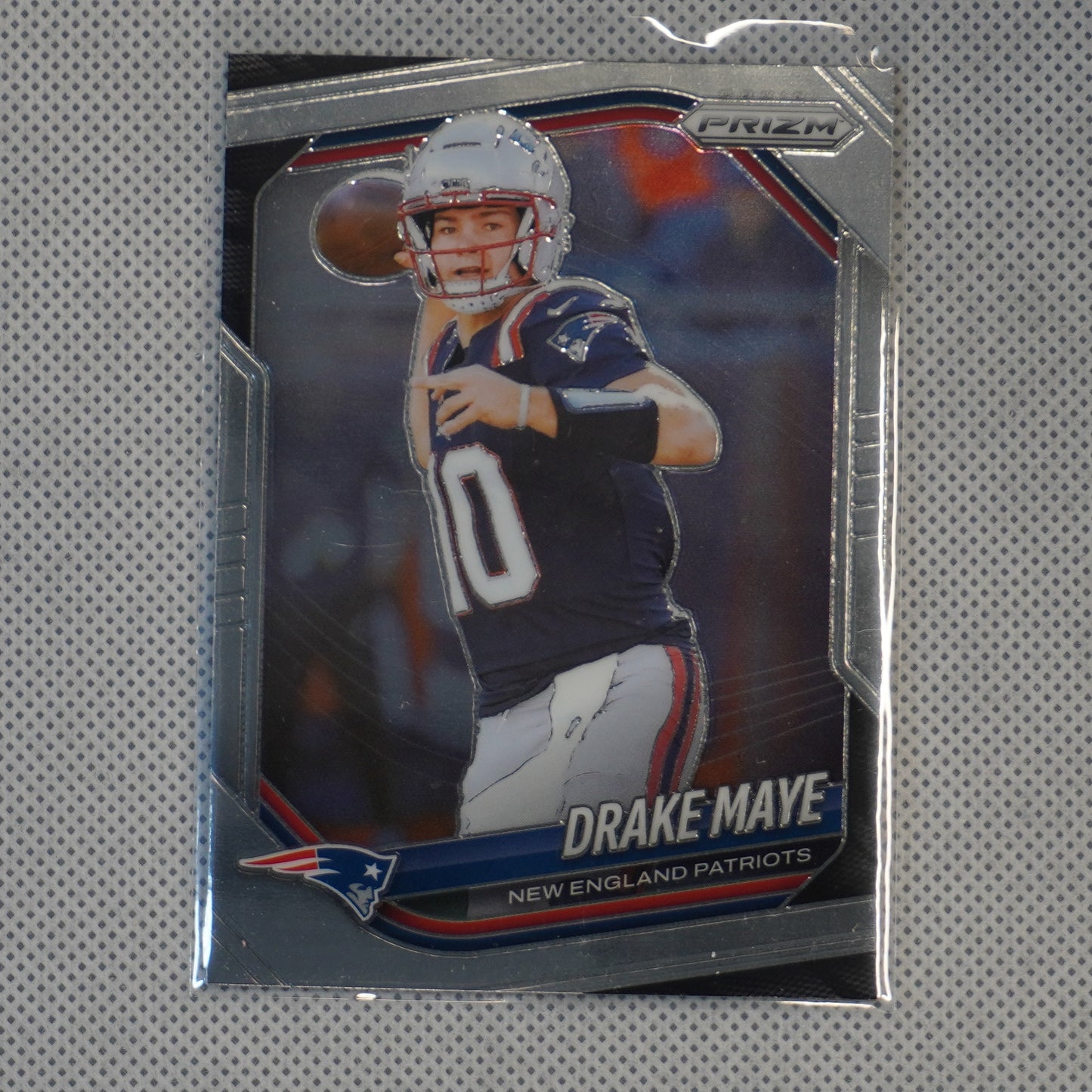 2025 Panini Prizm #165 Drake Maye Pink New England Patriots