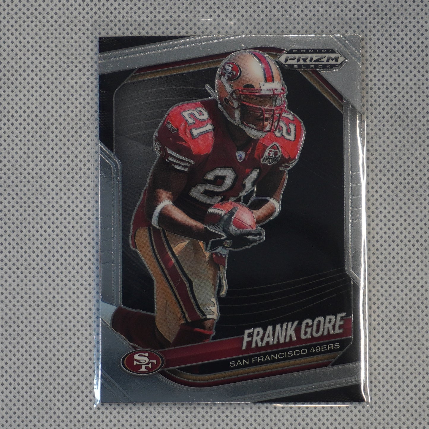 2025 Panini Prizm Black #134 Frank Gore San Francisco 49ers