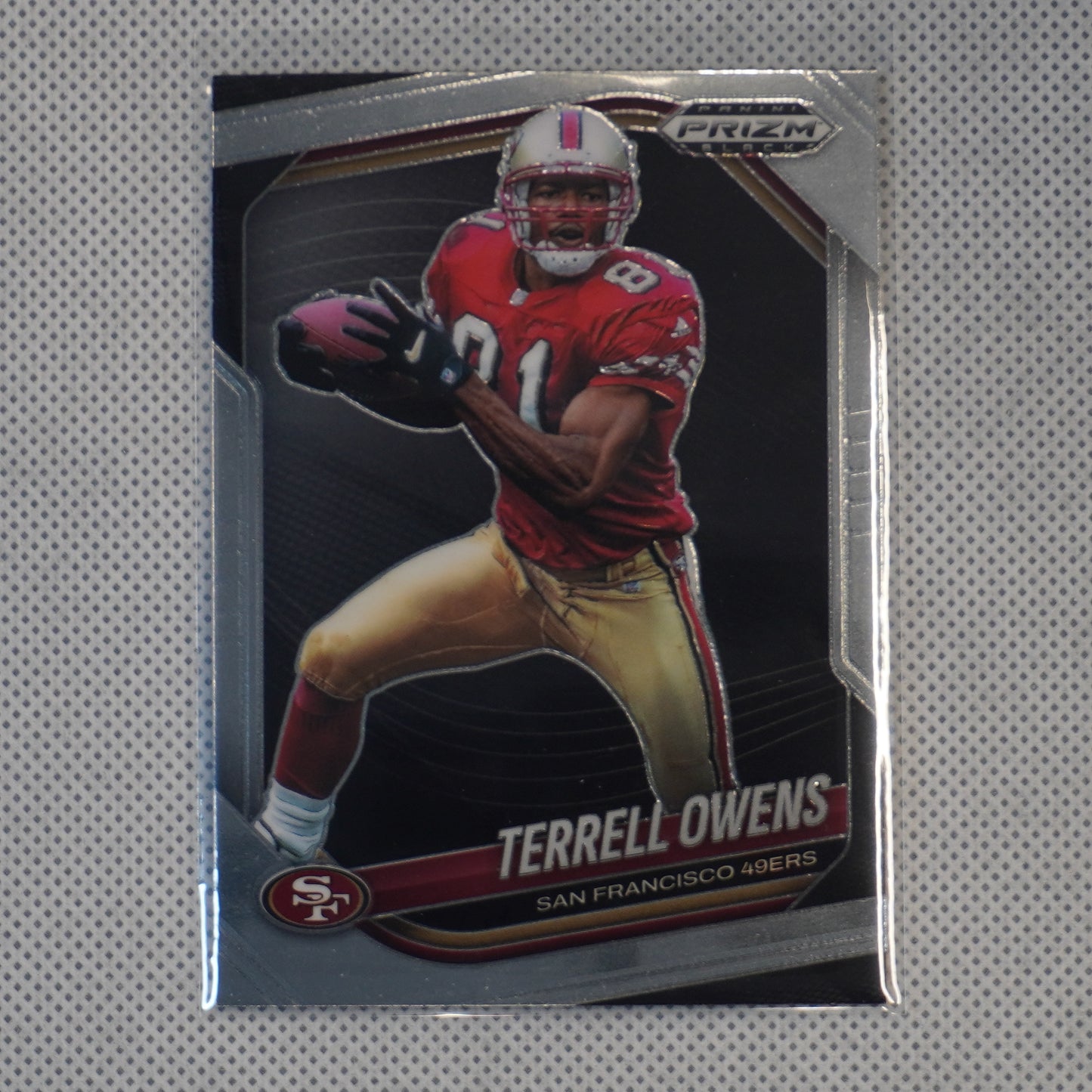 2025 Panini Prizm Black #133 Terrell Owens San Francisco 49ers