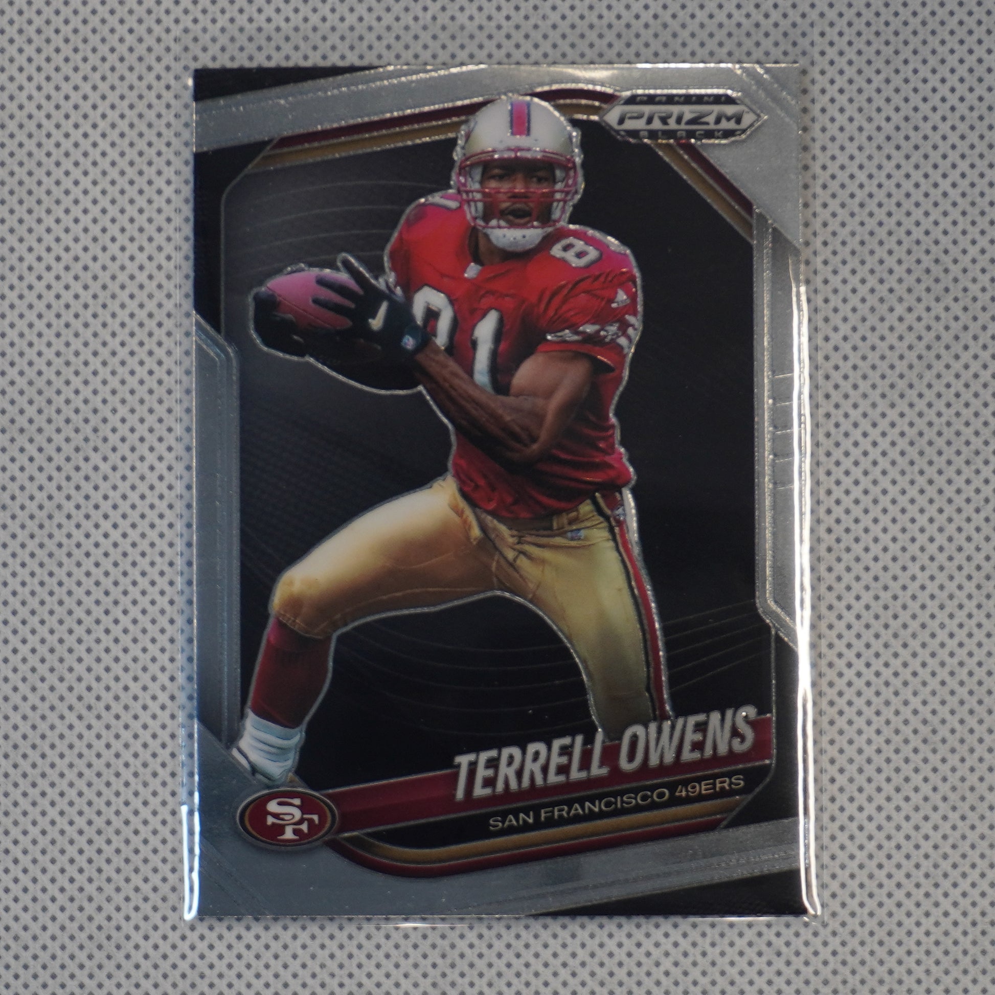 2025 Panini Prizm Black #133 Terrell Owens San Francisco 49ers