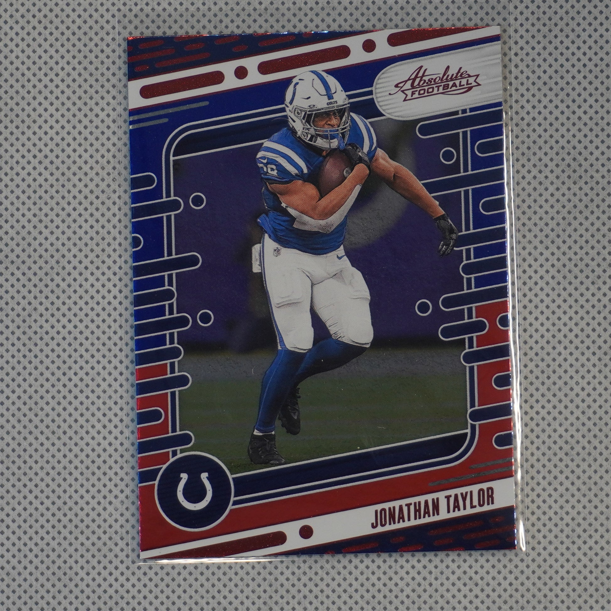 2024 Panini Absolute #46 Jonathan Taylor Red and Blue Indianapolis Colts