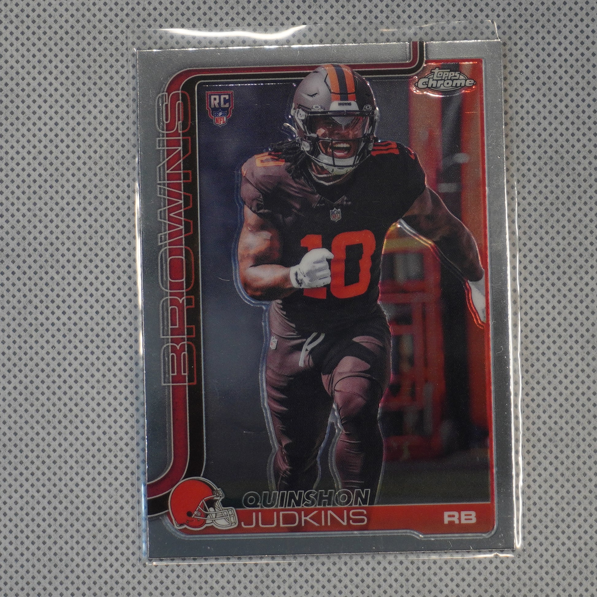 2025 Topps Chrome #325 Quinshon Judkins Cleveland Browns RC