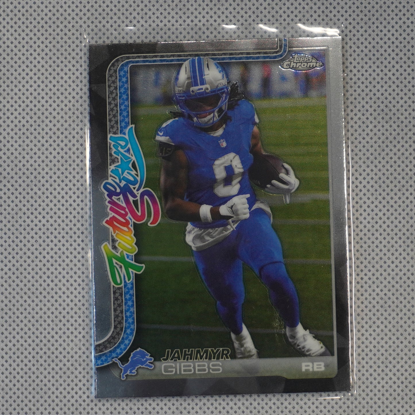 2025 Topps Chrome #FS-10 Jahmyr Gibbs Future Stars Detroit Lions