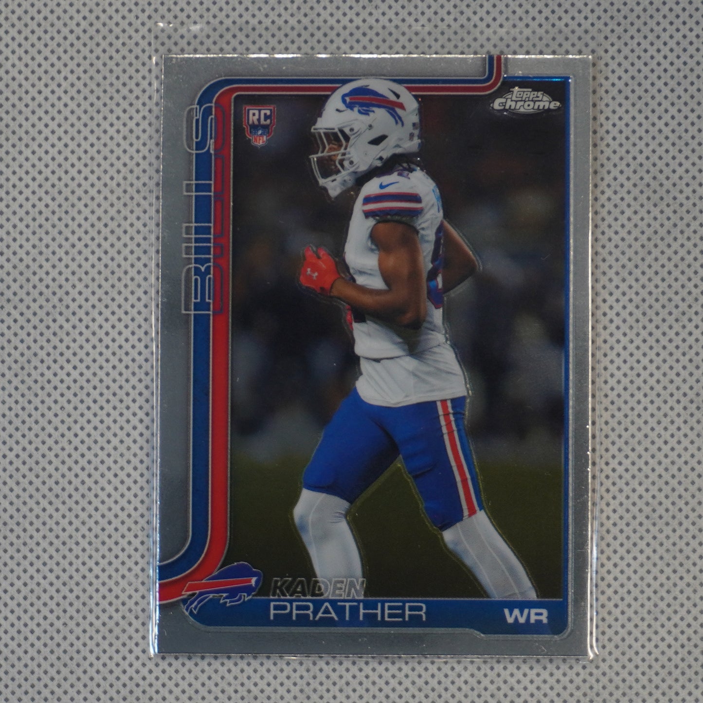2025 Topps Chrome #394 Kaden Prather Buffalo Bills RC
