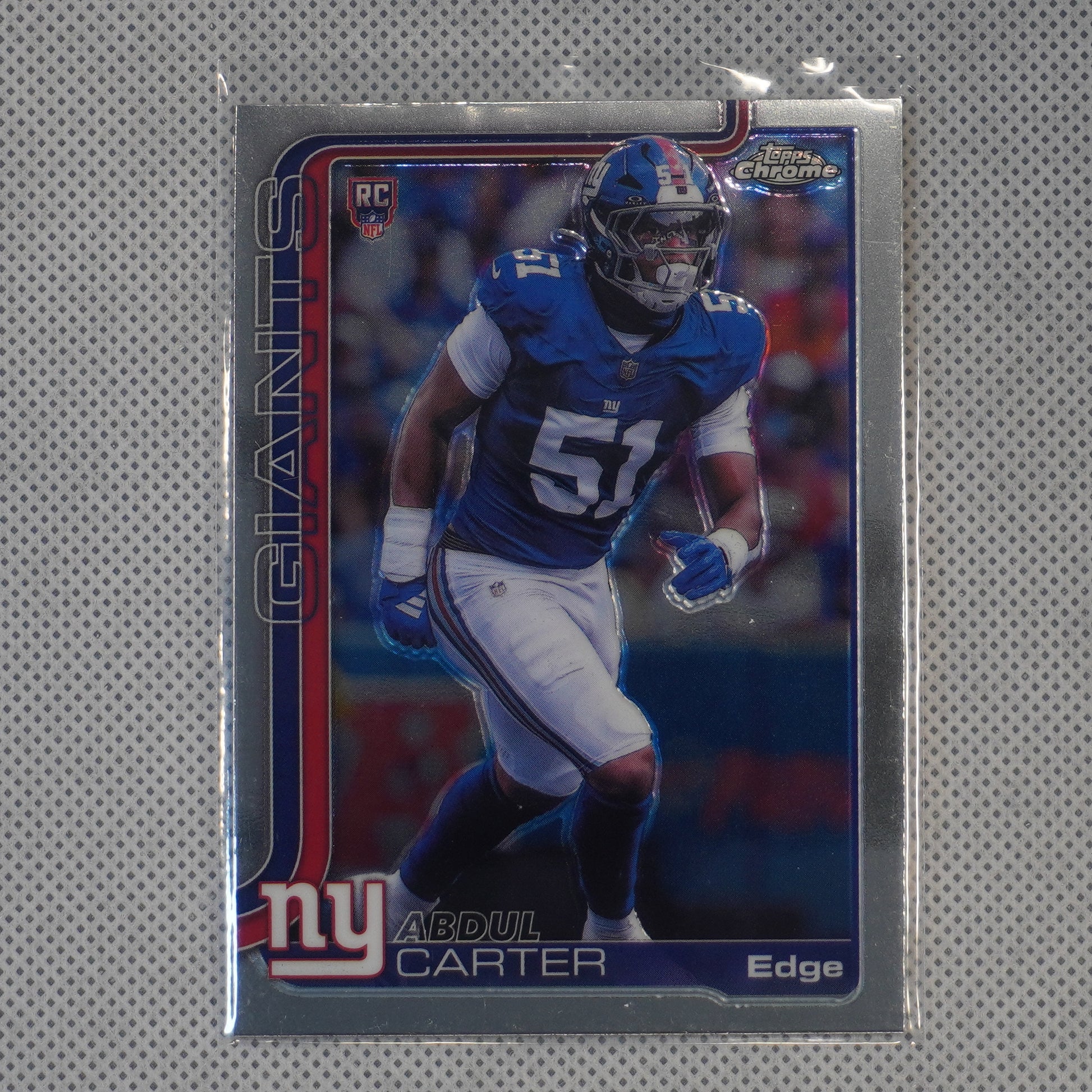 2025 Topps Chrome #350 Abdul Carter New York Giants RC